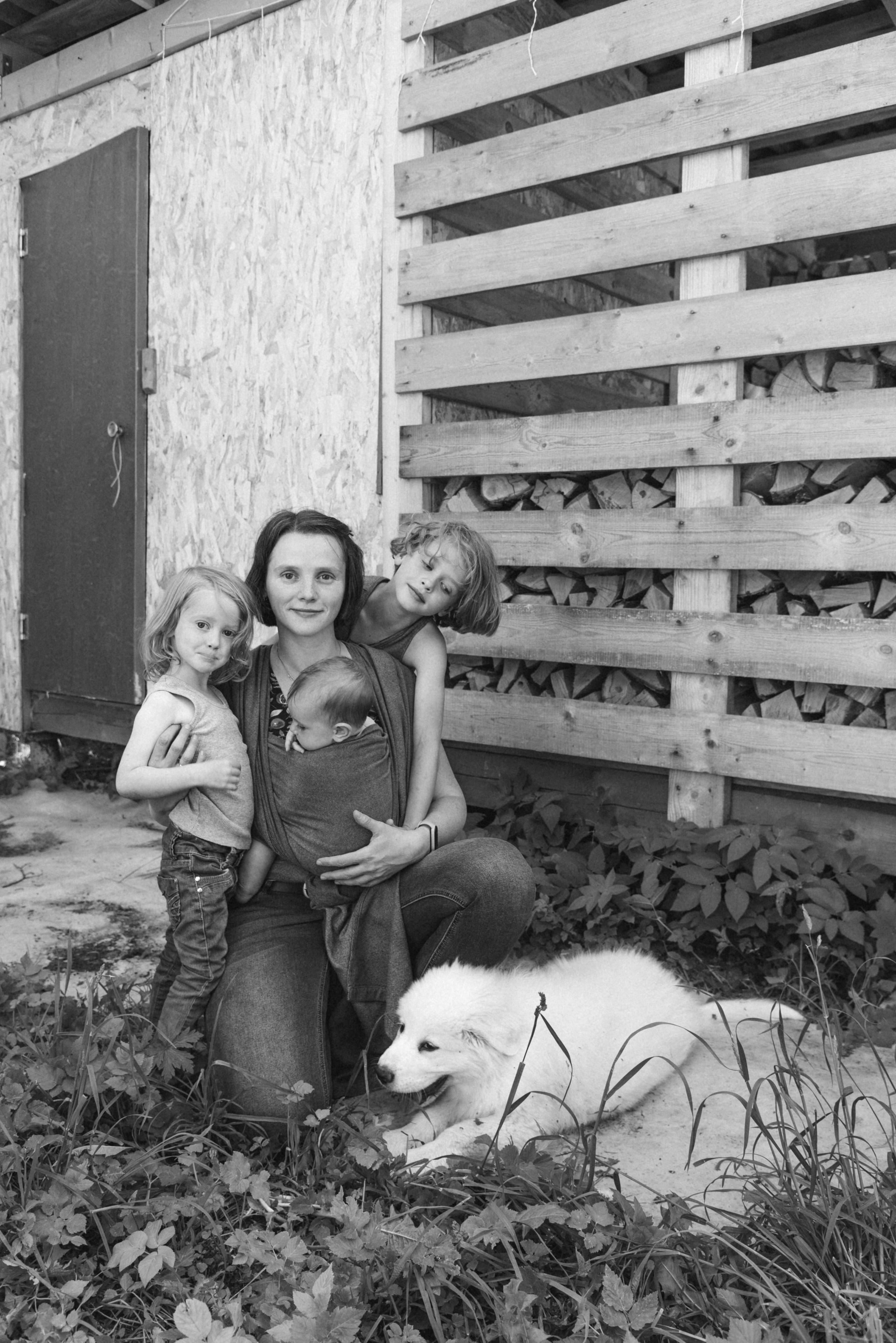 Наташа и её семья. Портретный фотограф в Москве Анжела Губайдулина