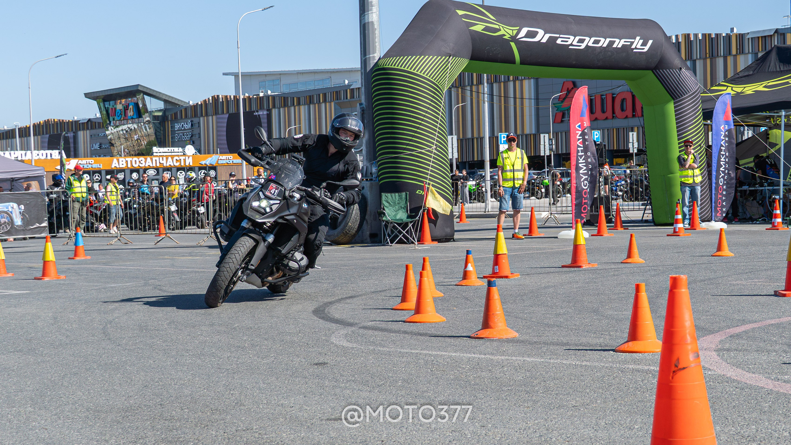 Motogymkhana CUP 1 Ekat 2025. Moto377