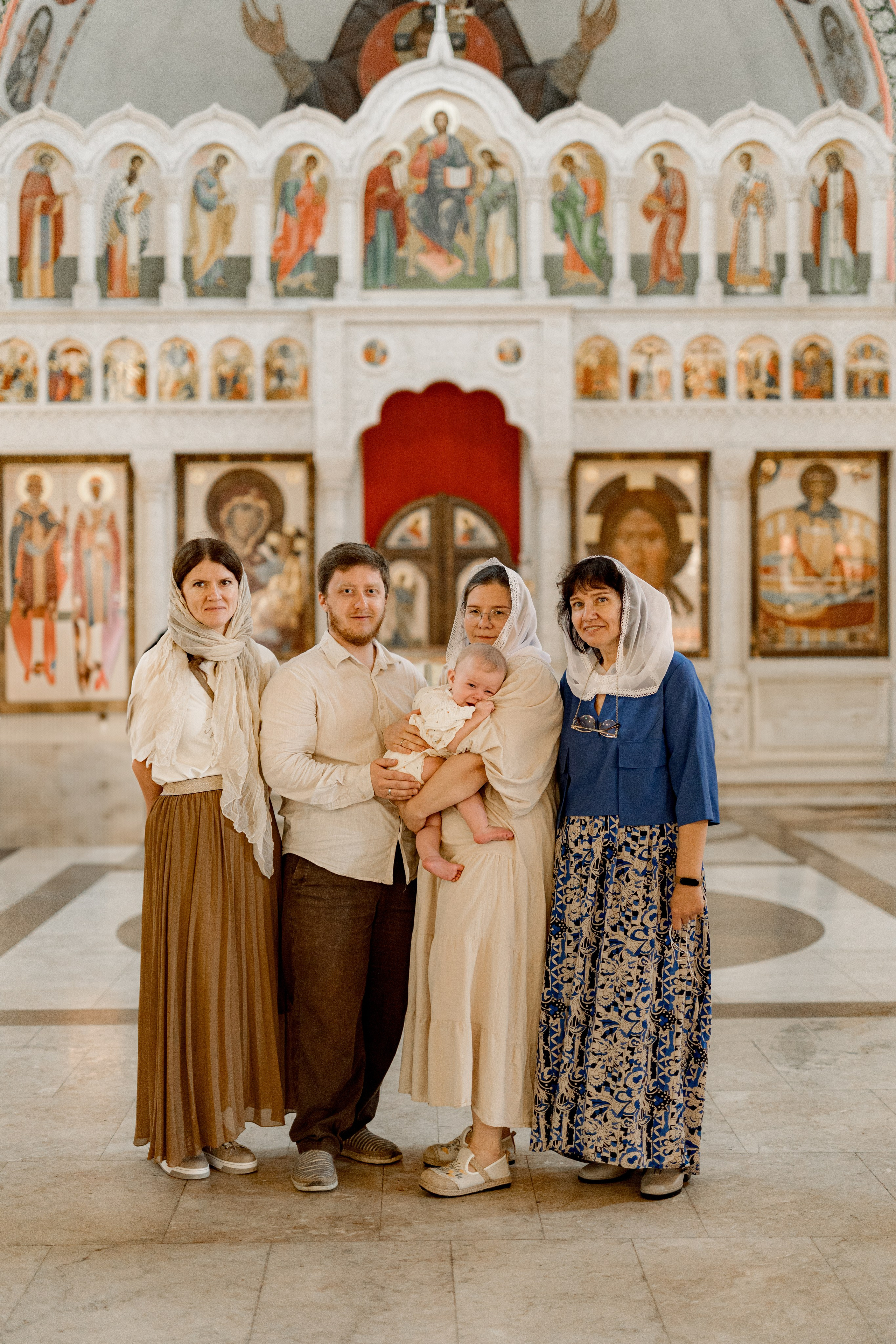 Таинство Крещения Веры. Фотограф новорождённых Newborn Москва