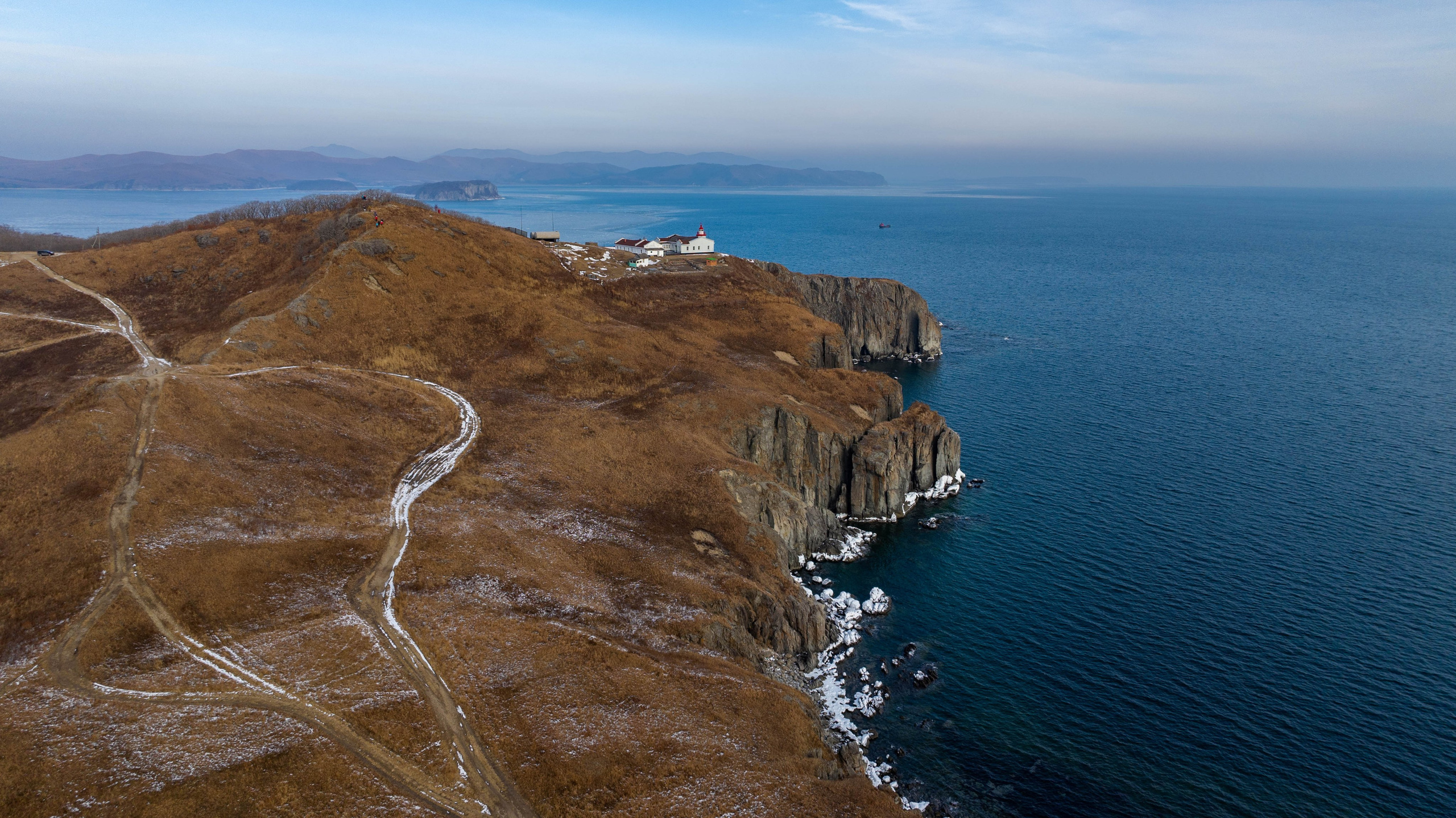 Мыс Брюса. Турист оптимист