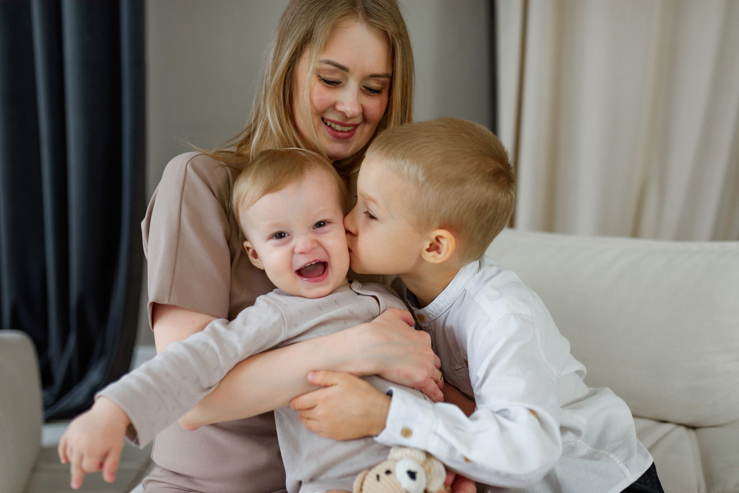 Светлана, Кирилл и Никита. Семейный фотограф в Ростове-на-Дону Мария Панарина