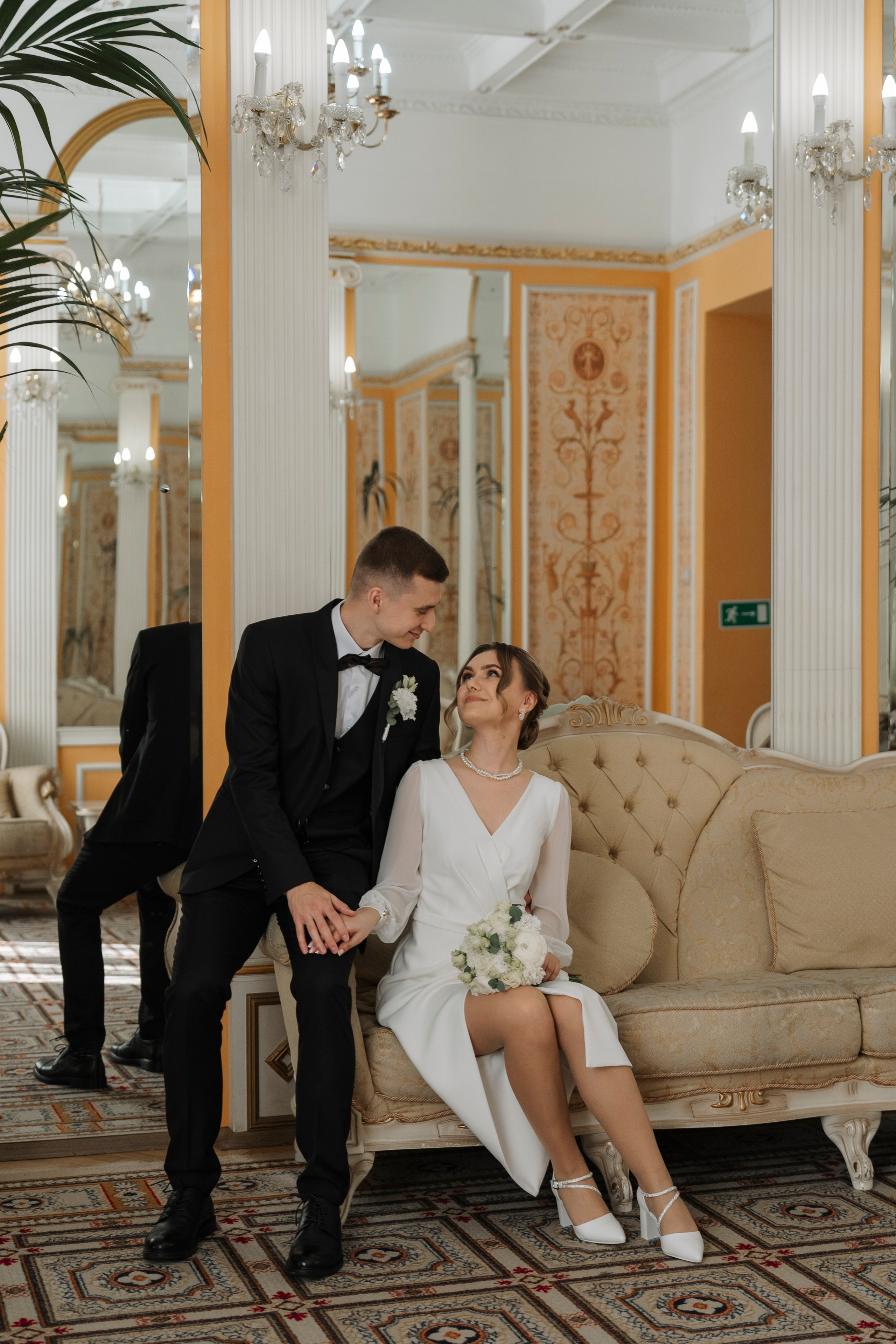 Алина и Александр. Свадебный фотограф в Москве Анна Полушина