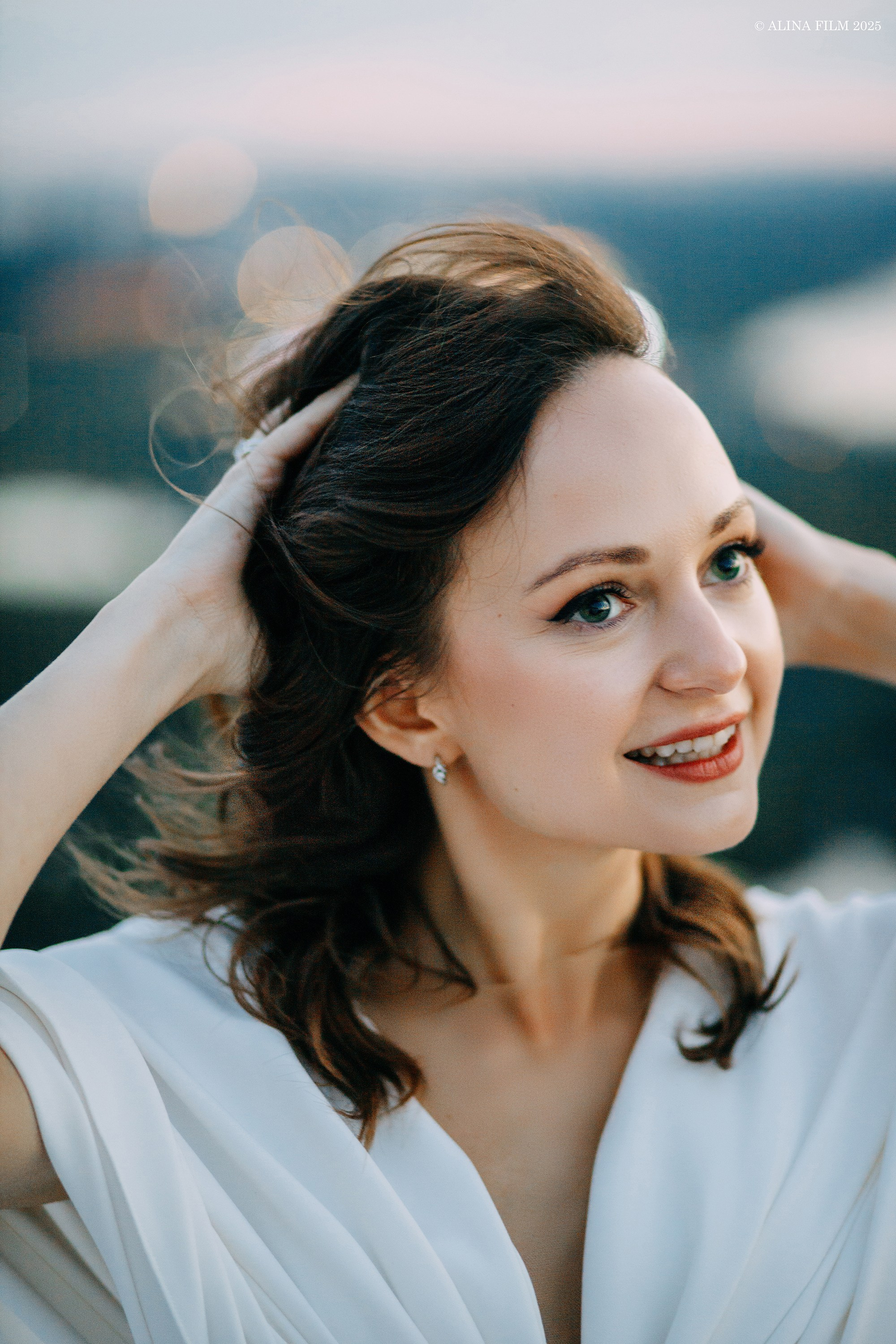 Фотосессия в Москве на крыше. Фотограф в Санкт-Петербурге Alina Film