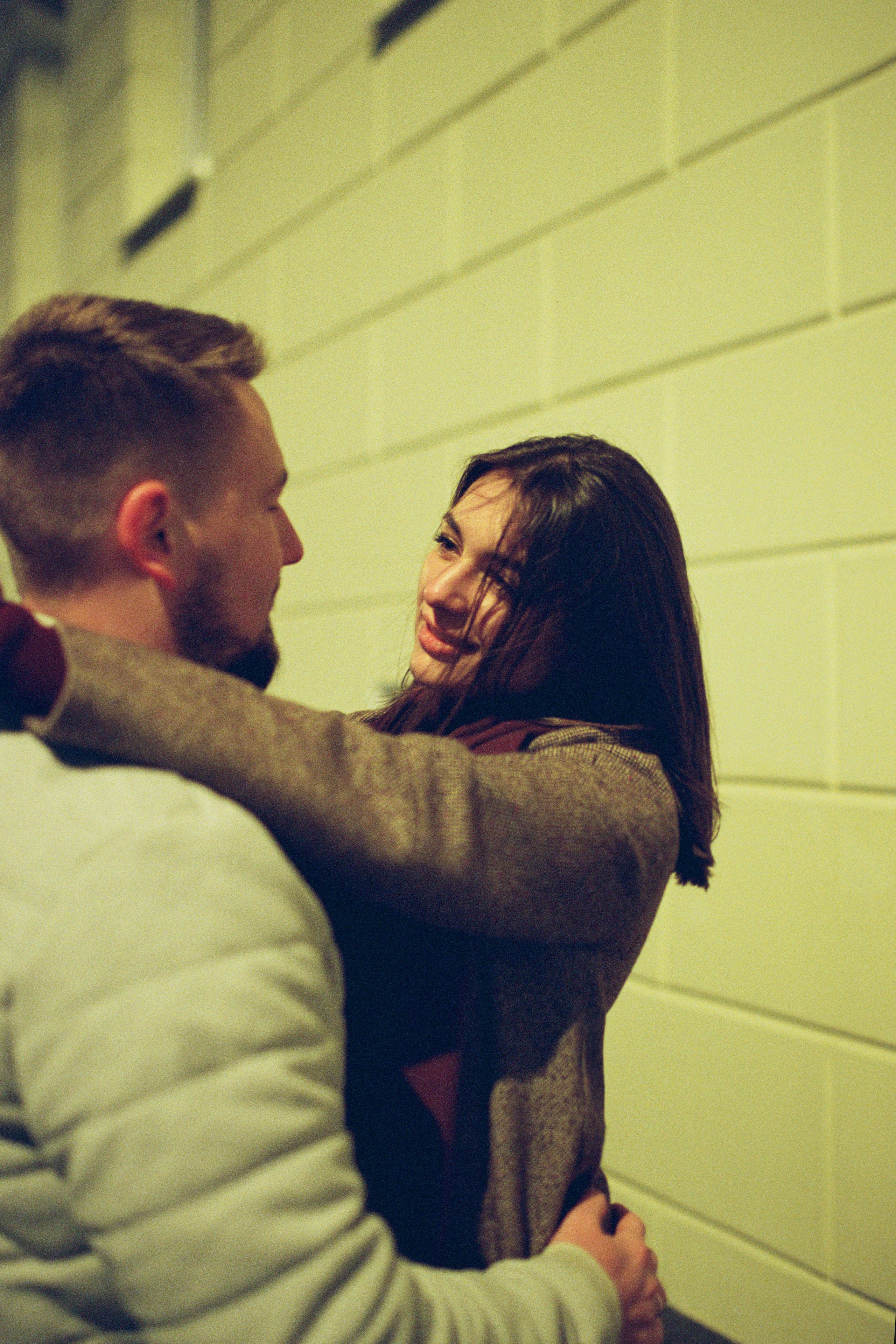 Вероника и Василий. В уютных переулках Москвы. Цифра и плёнка. Настя Оленченко, портретный/семейный фотограф на цифру и плёнку Москва