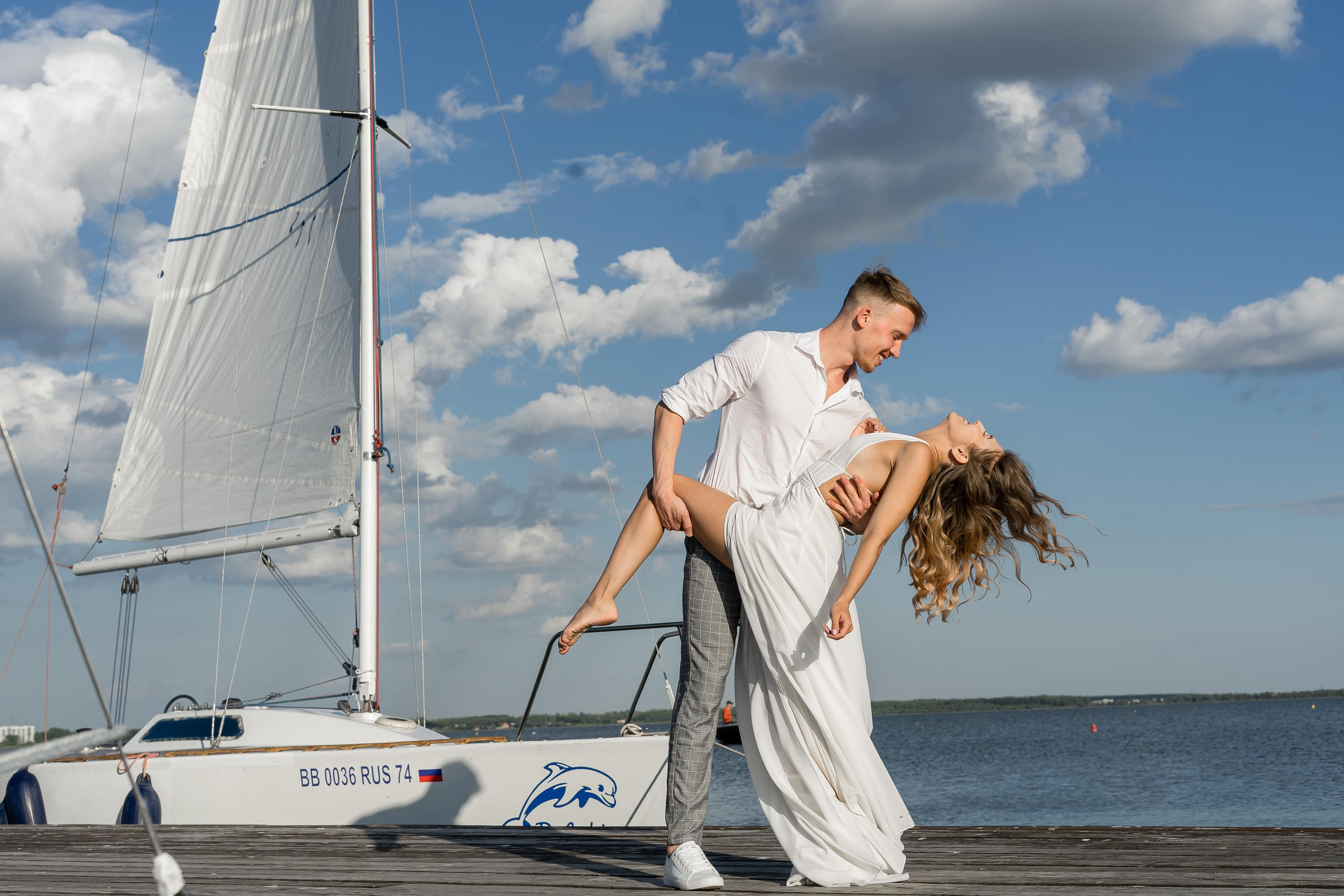 Идеи для летней свадьбы. Фотосессия на яхте. Организация свадьбы в Че. Эстетичная фото- и видеосъёмка Ирина Арсентьева. Челябинск и весь мир