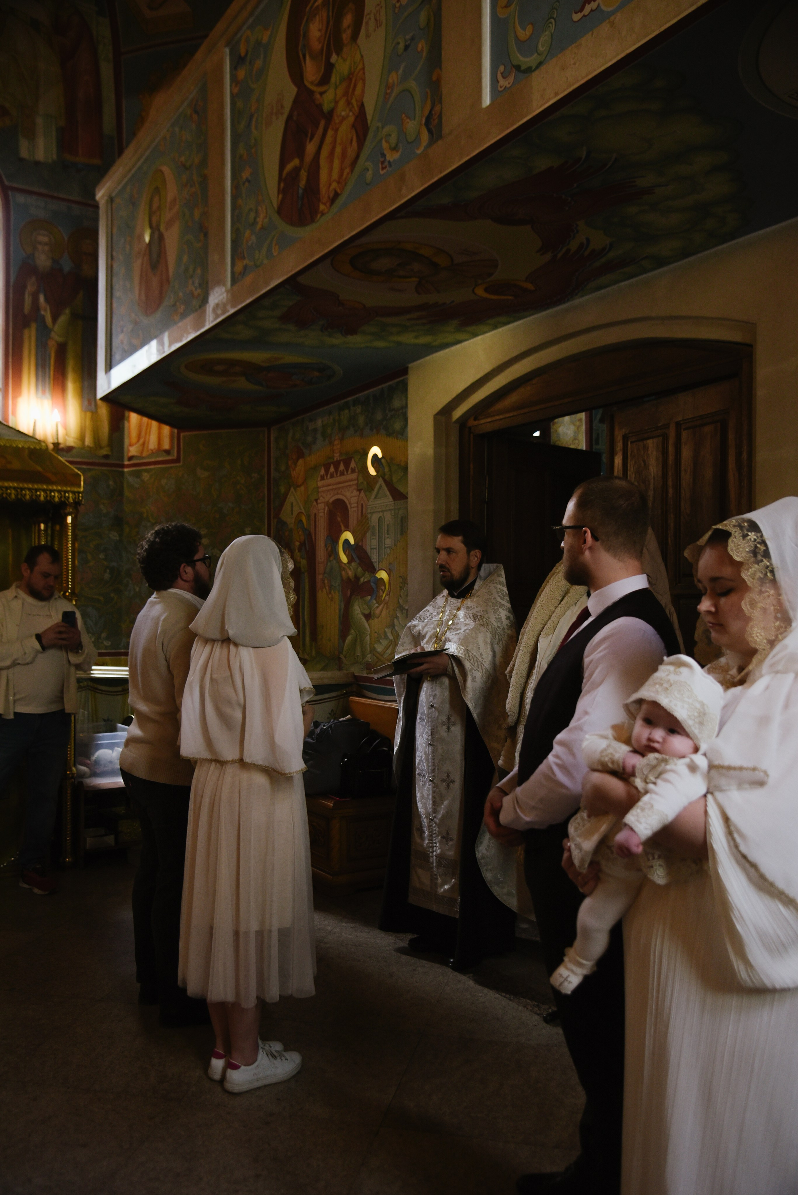 Таинство крещения Виктории. Фотограф Лола Волна, город Москва