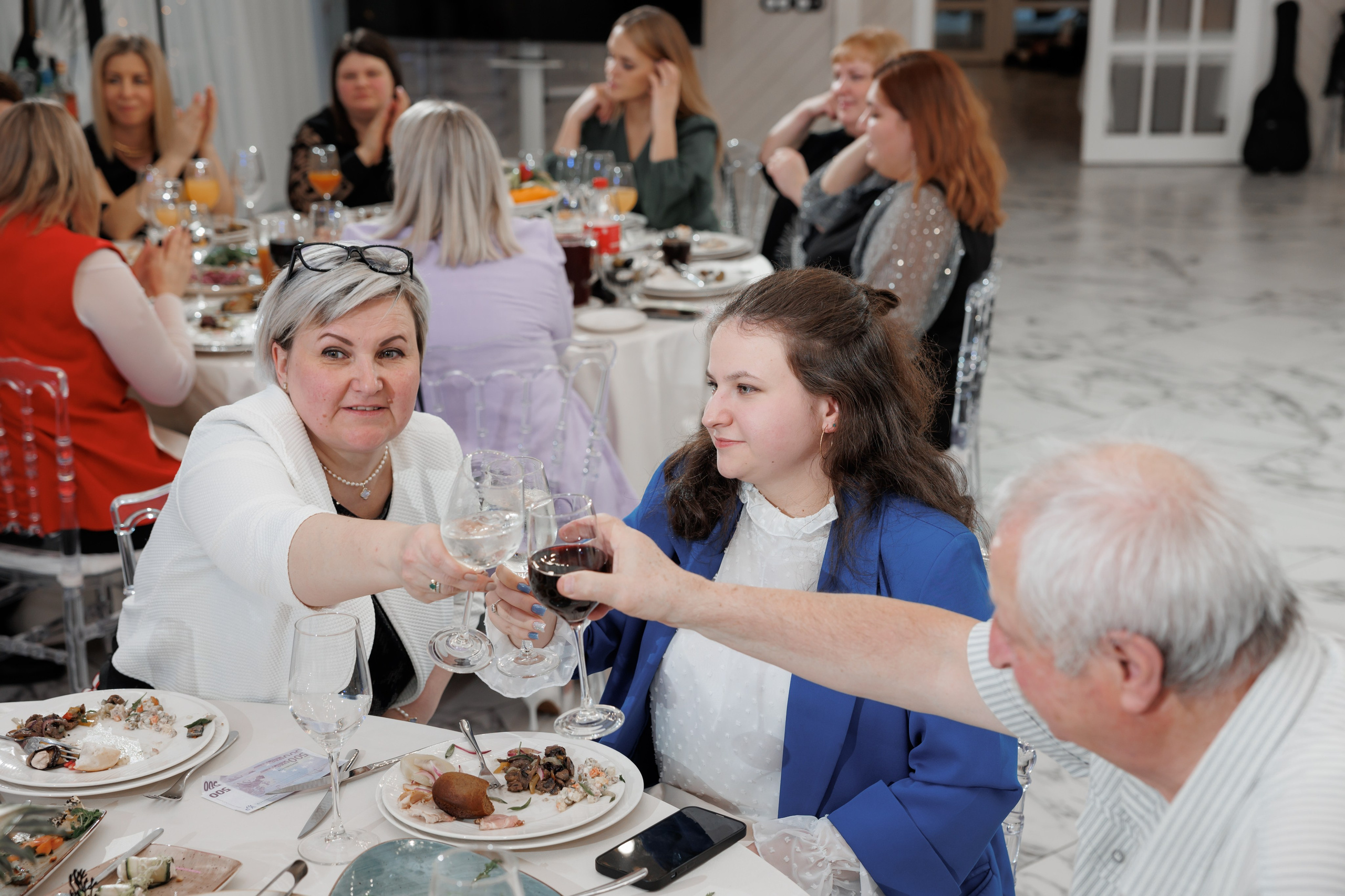 Юбилей, ресторан «Барский», усадьба «Гребнево». Свадебный и репортажный фотограф (Москва, Королев и другие)