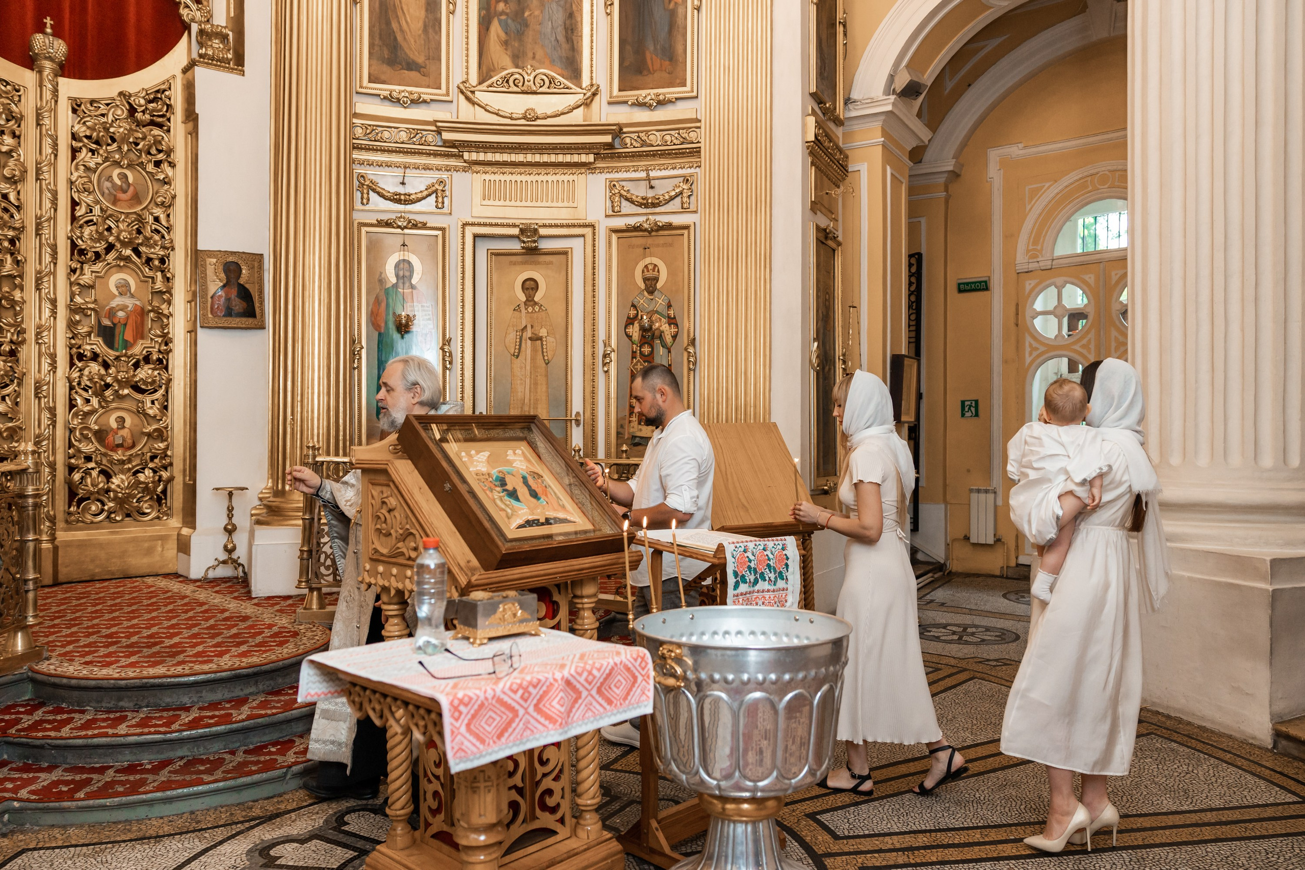 Крещение Макара. Фотограф Крещение, Выписка москва