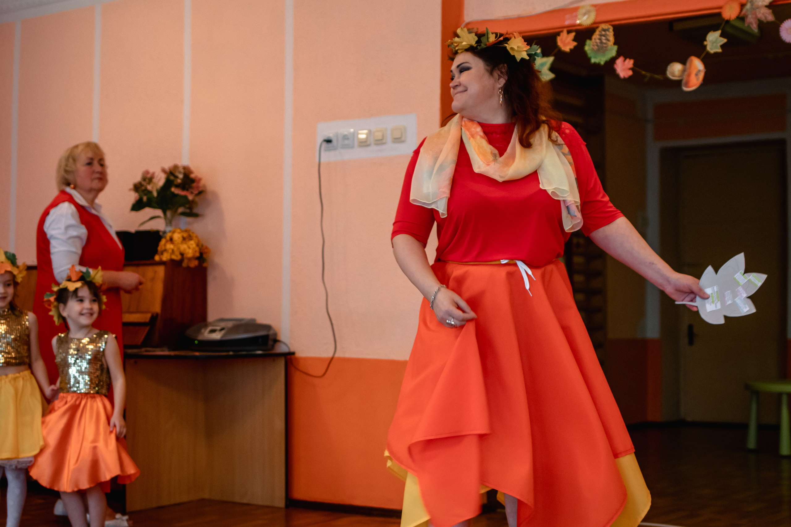 Осенний праздник в детском саду. Маргарита. Семейный фотограф в Минске Приболовец Светлана