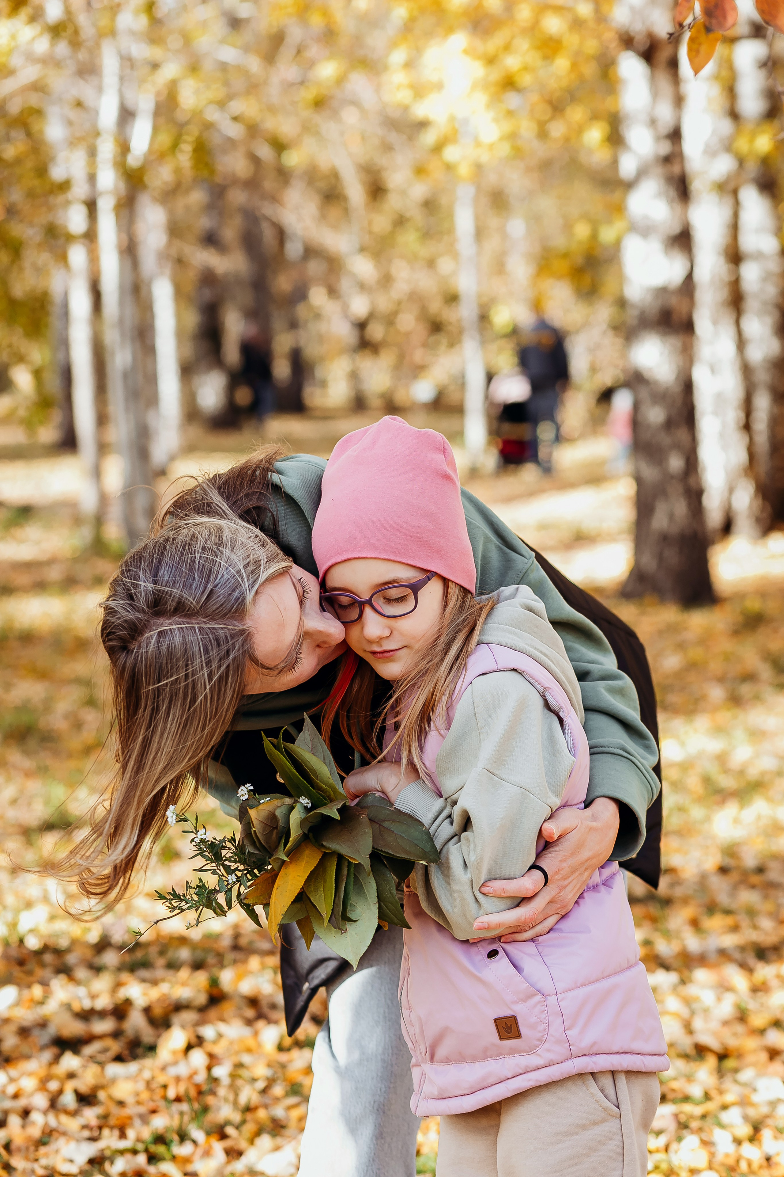В берёзовой роще. Фотограф в  г. Новосибирск