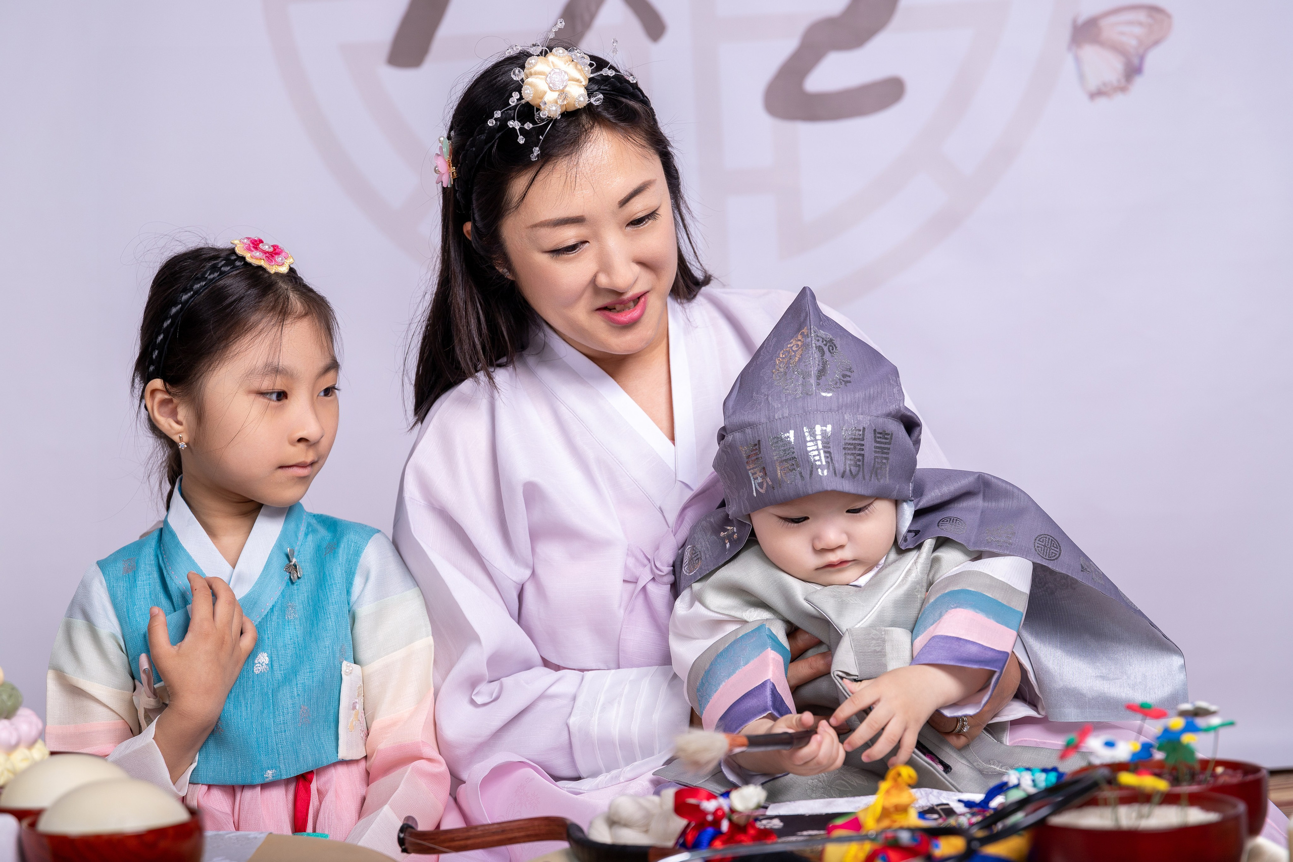 축돌 Утренняя церемония (семья). «Инбок» Фото студия