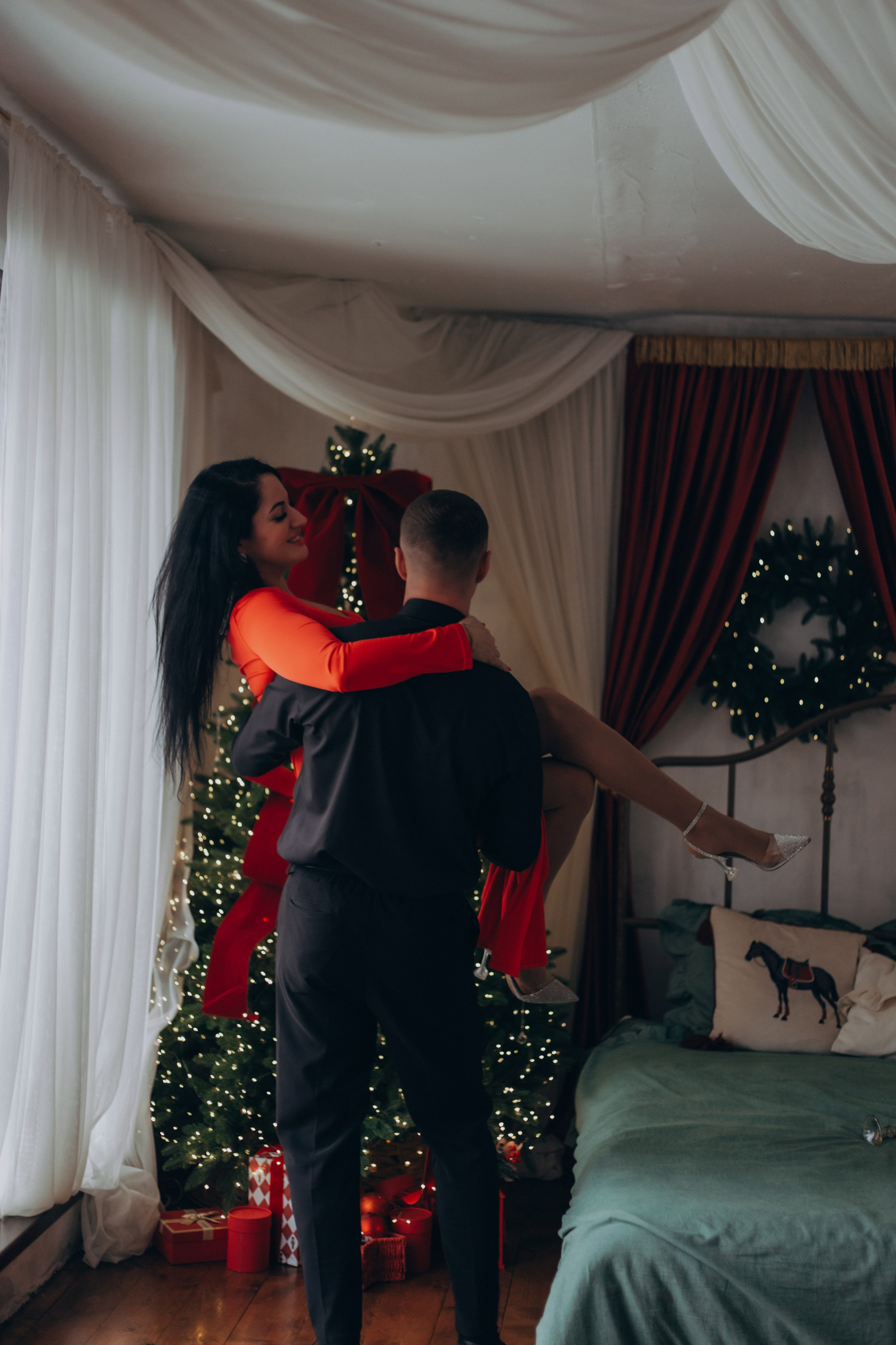 Новогодняя съёмка «Теплопункт». Семейный фотограф в г. Белгороде Ангелина Прокопенко