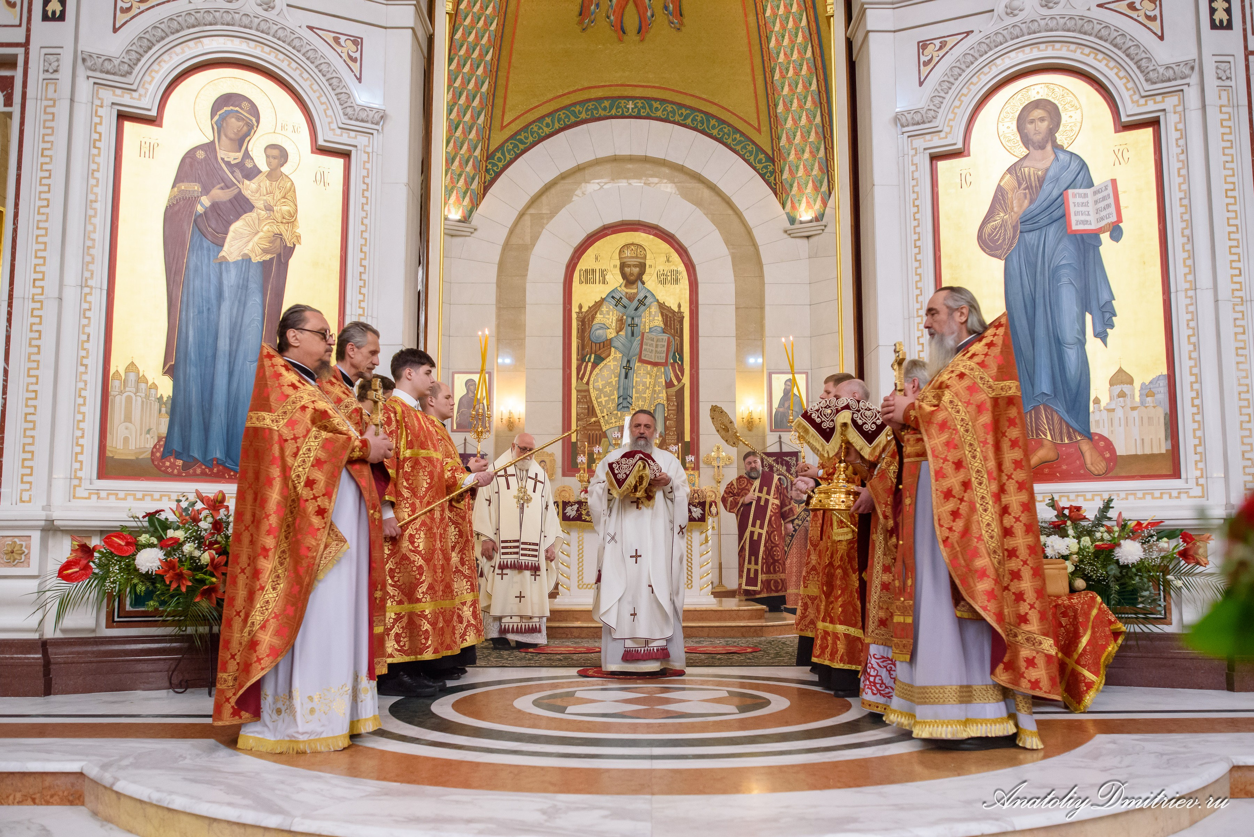 Служба на 40-летие Калининградской епархии. Фотограф  Крещения и Венчания Калининград