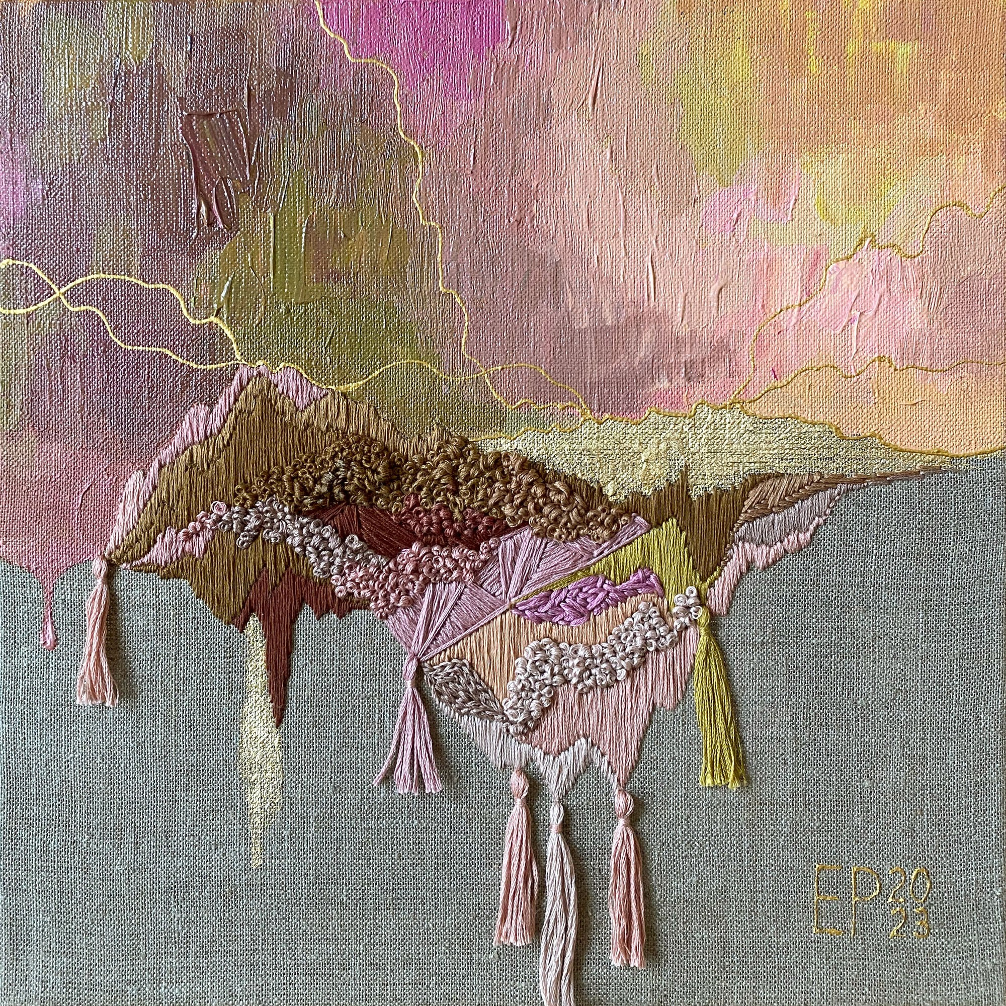 Origin of color. Artist Ekaterina Prisich