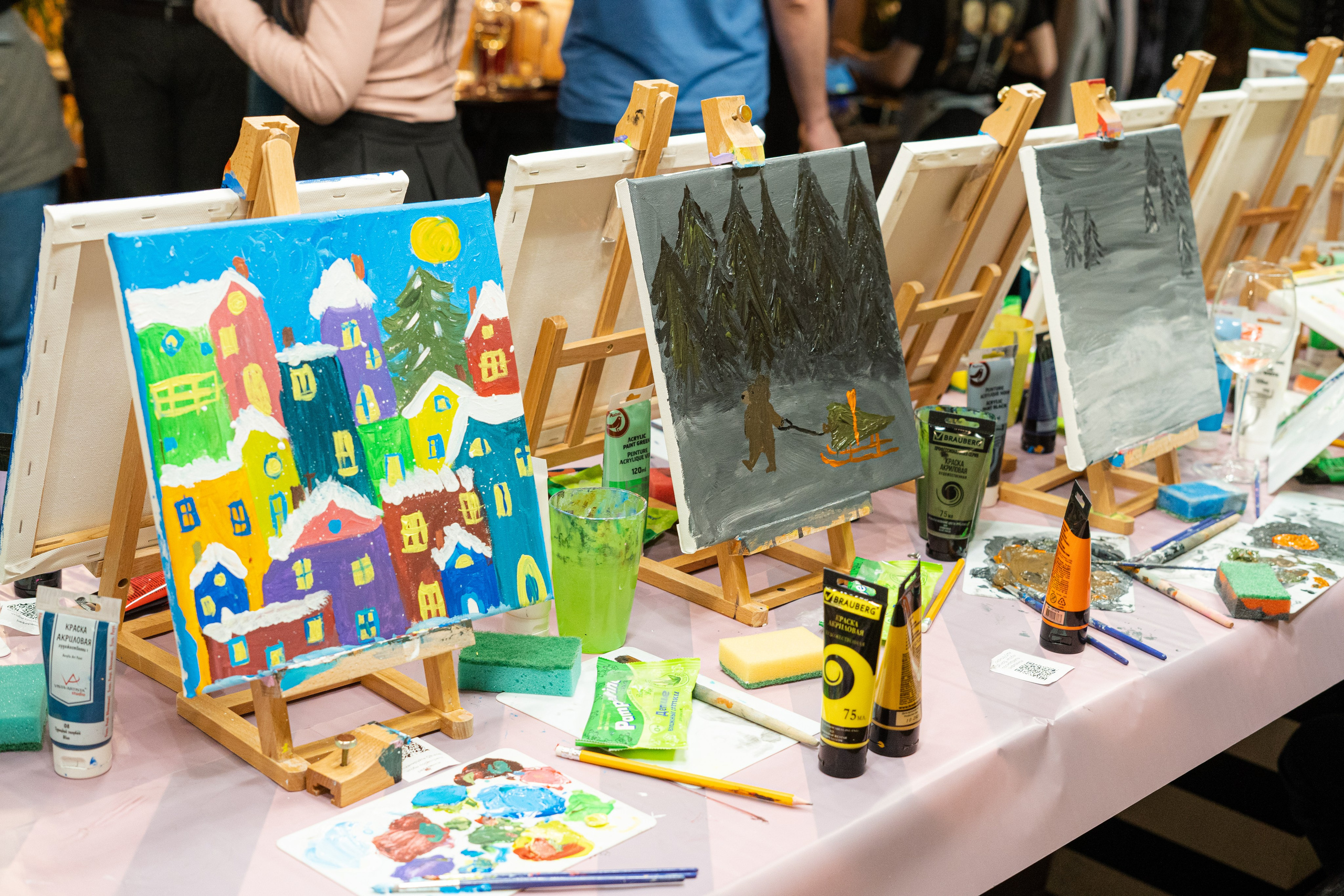 Корпоратив Teach Me Art 2. Портретный фотограф в Москве и Санкт-Петербурге Арина Чех