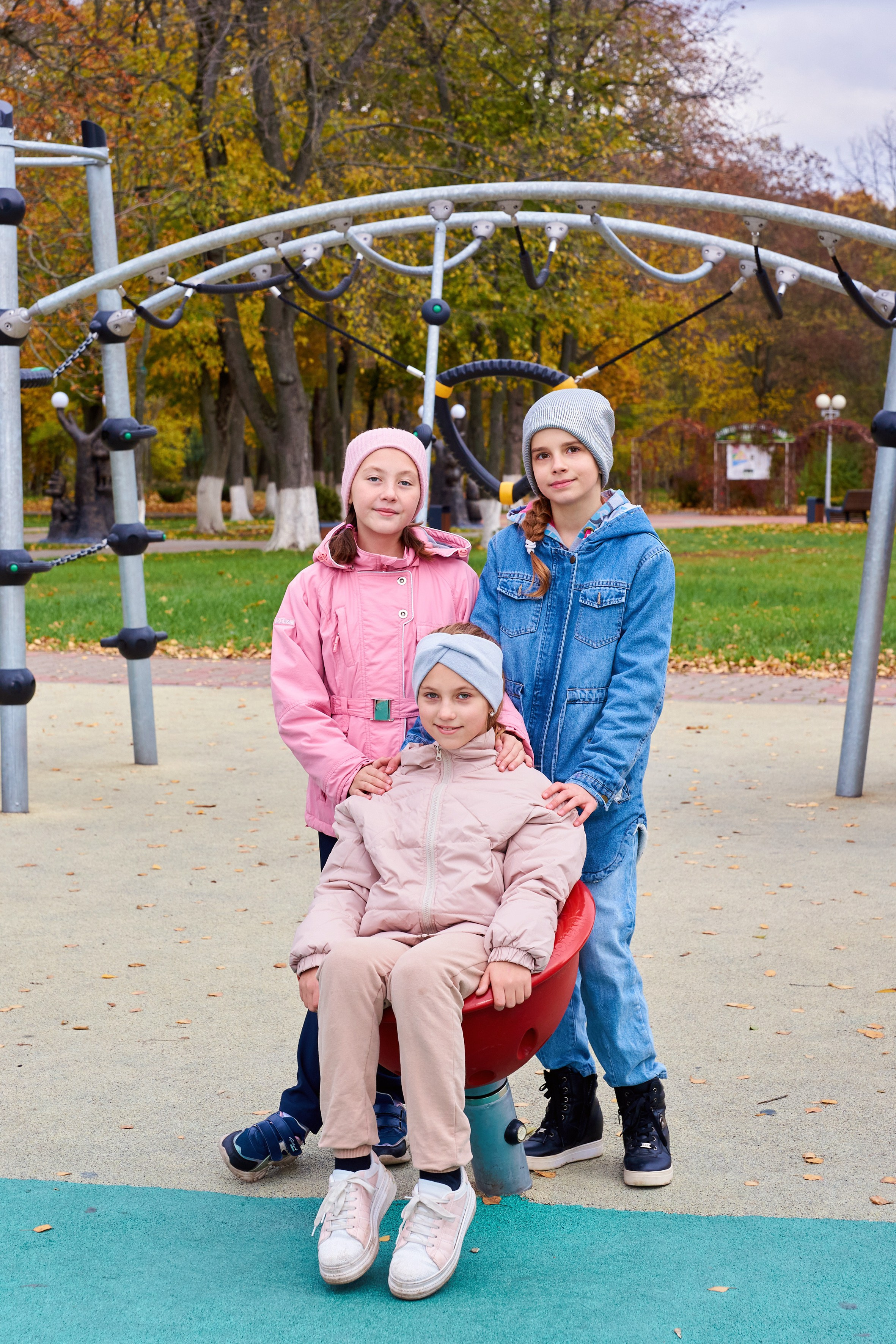 Съёмка в парке осенью. 4 класс. Childrenfoto.ru