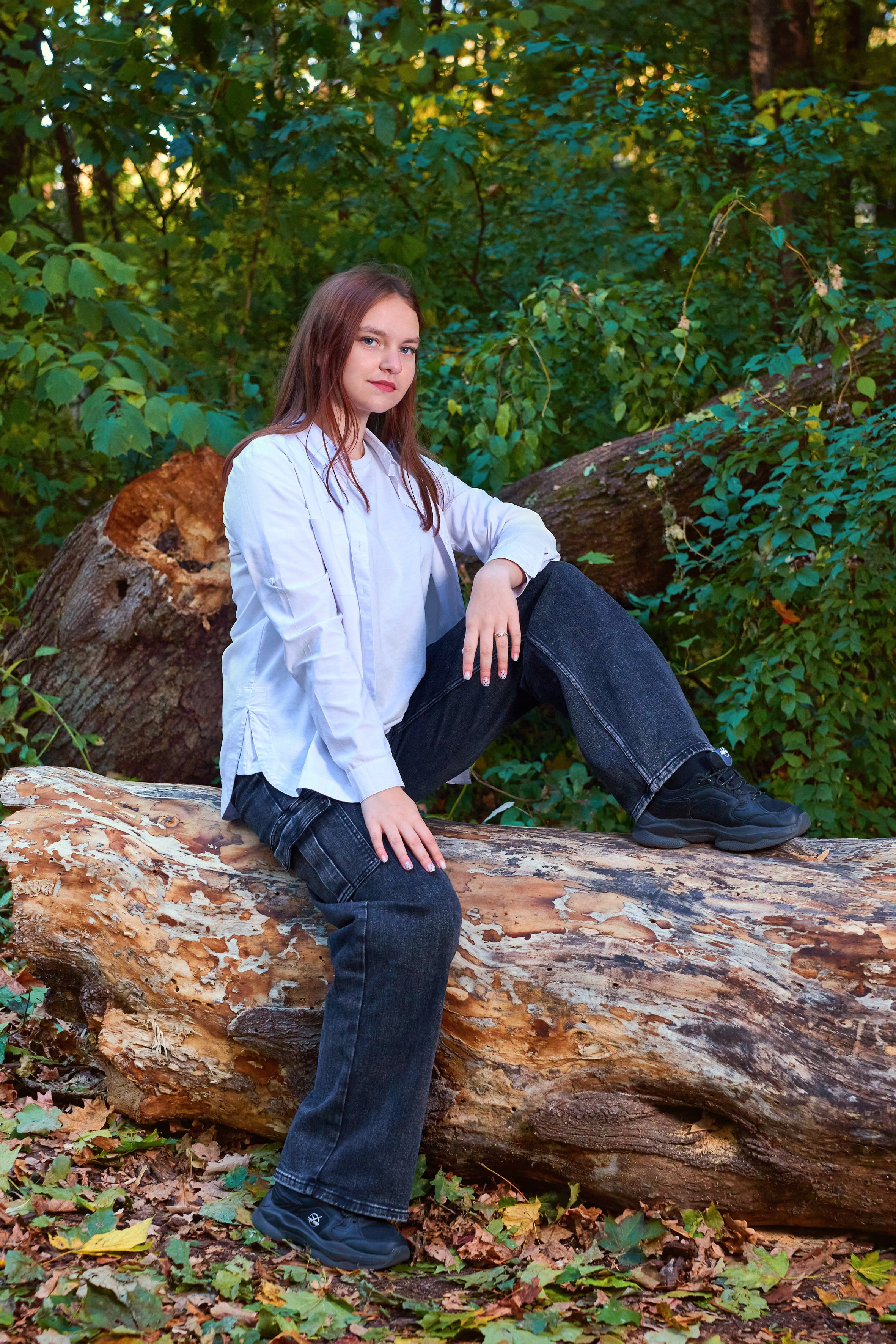 Осень в лесу. 9 класс. 2023. Childrenfoto.ru