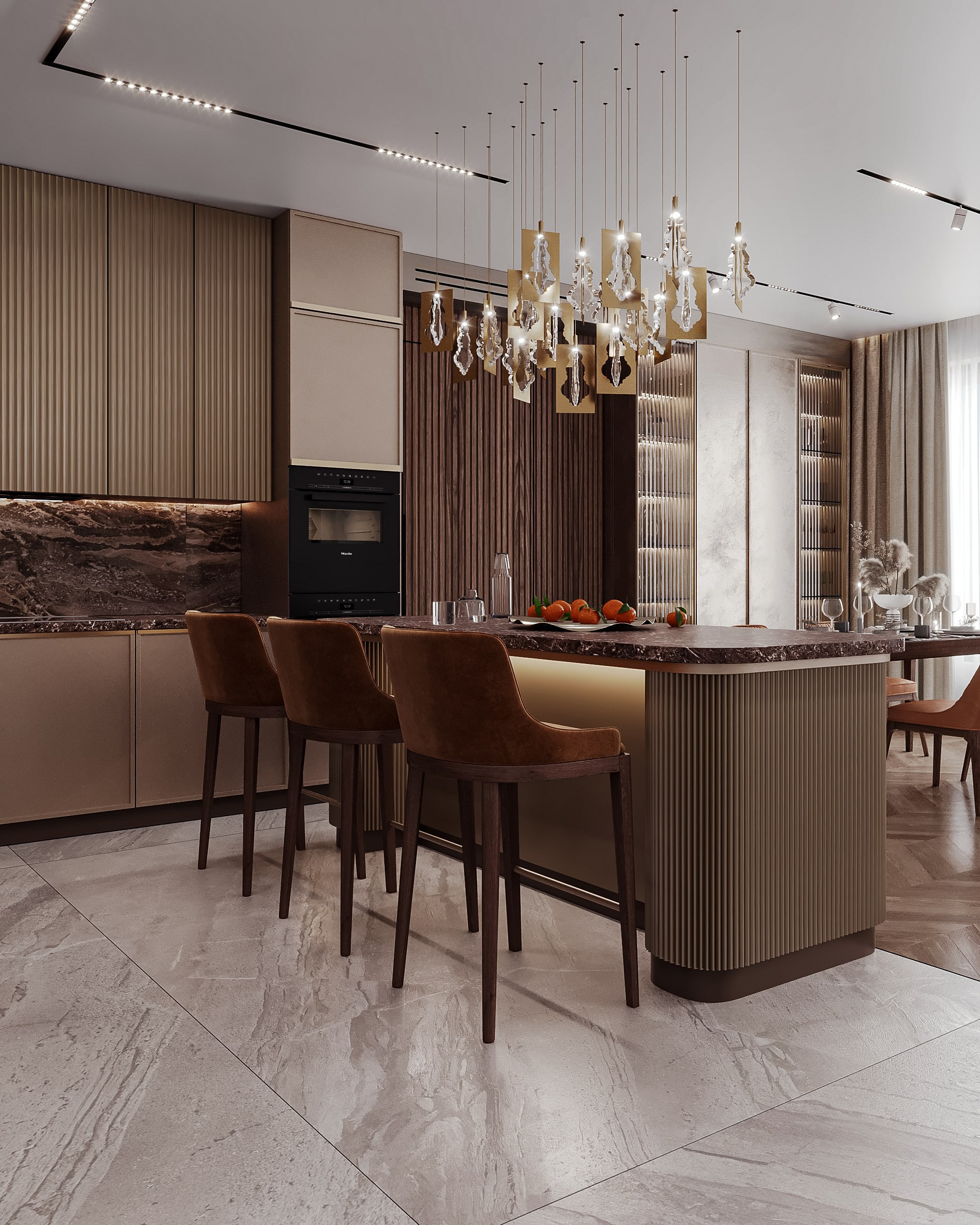 ЖК Хендлайнер 103 м². 3Д-Визуализация Наталья Макогонова