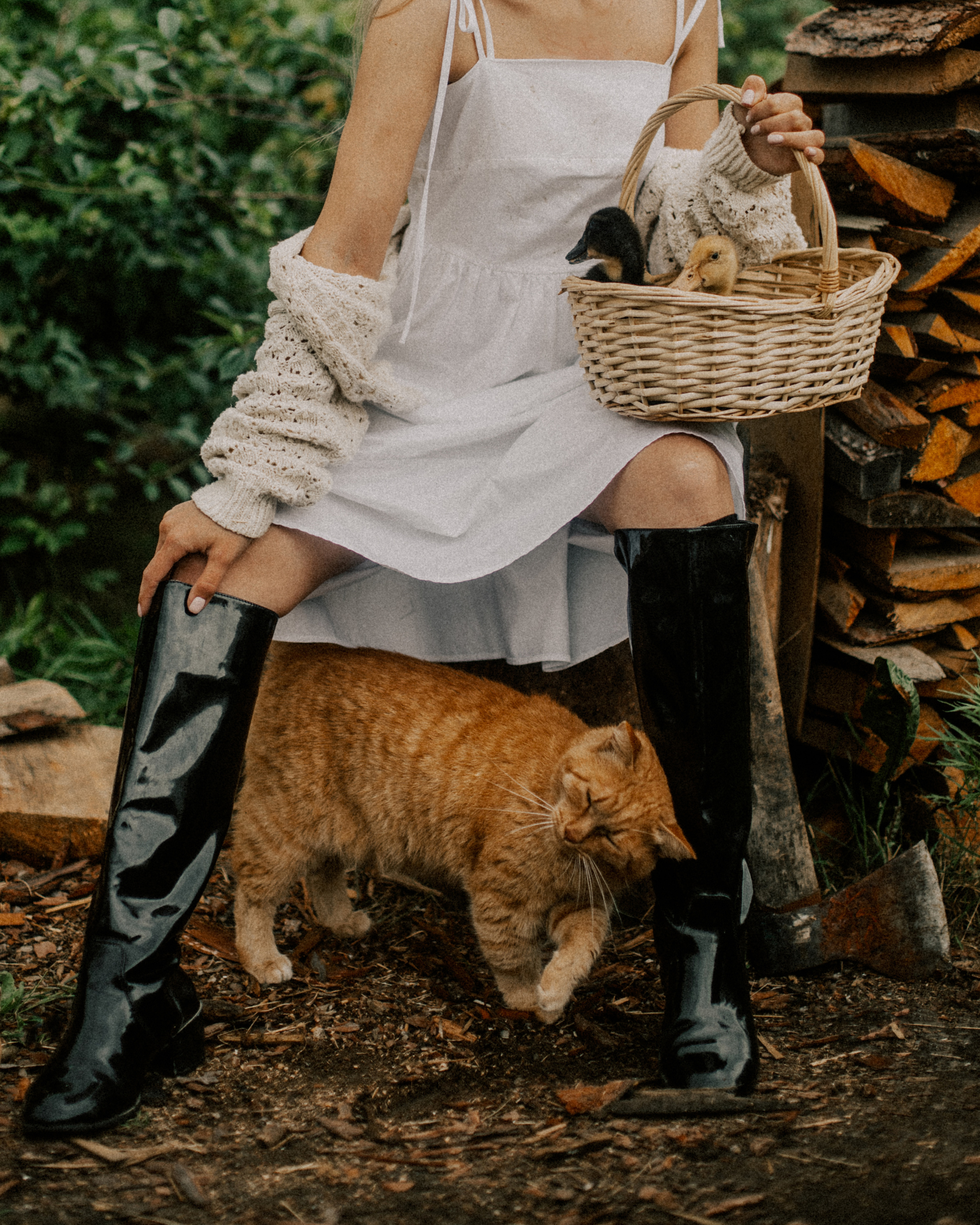 Юля в деревне. ФОТОГРАФ Екатеринбург Москва Анастасия Замесина