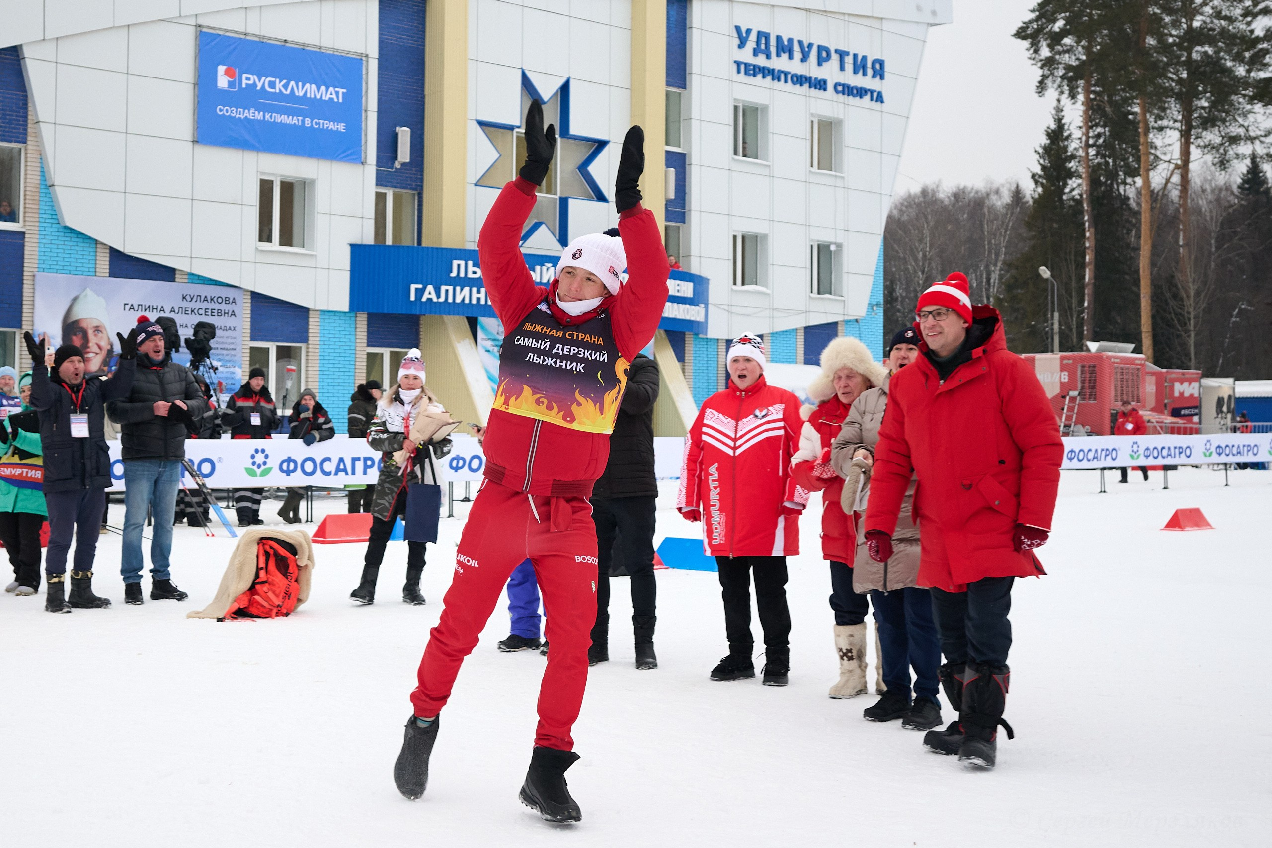 VI этап ФосАгро Кубка России по лыжным гонкам. Ижевск 25.01.2025 и 26.01.2025. Спортивный репортажный фотограф в Ижевске Сергей Мерзляков