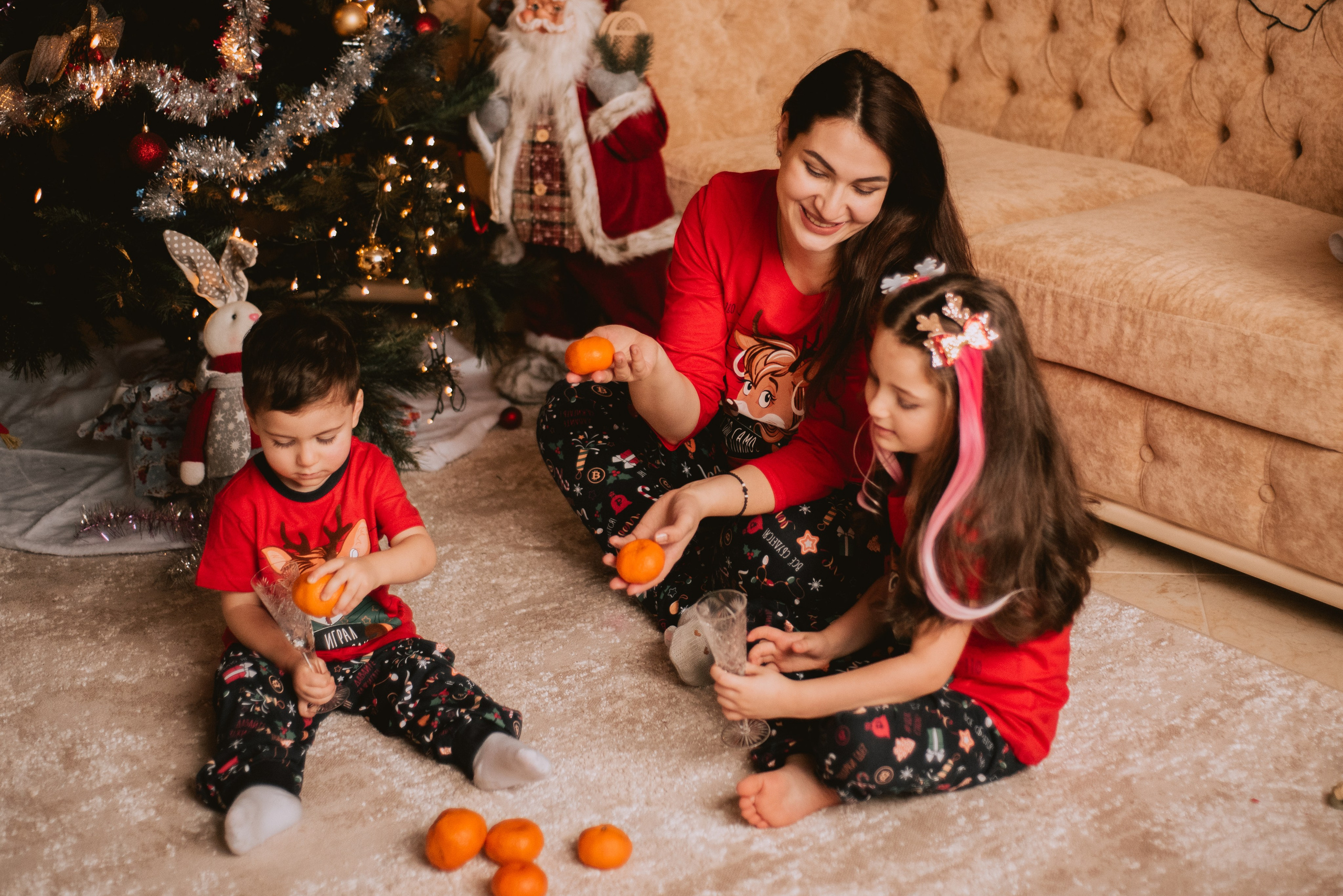 Новый год ДОМА. Семейный и женский фотограф Лоо Краснодар Сочи Энем Татьяна Трибурт