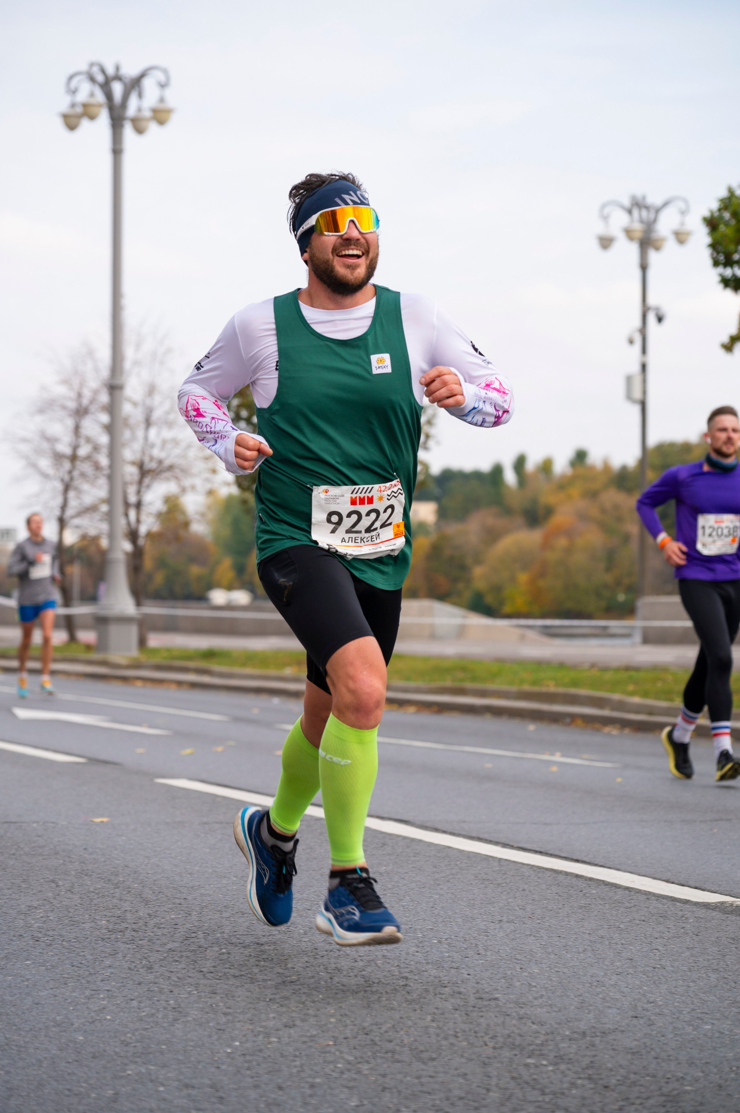 Спортивные мероприятия: Московский марафон 2024. Фотограф Михаил Волков