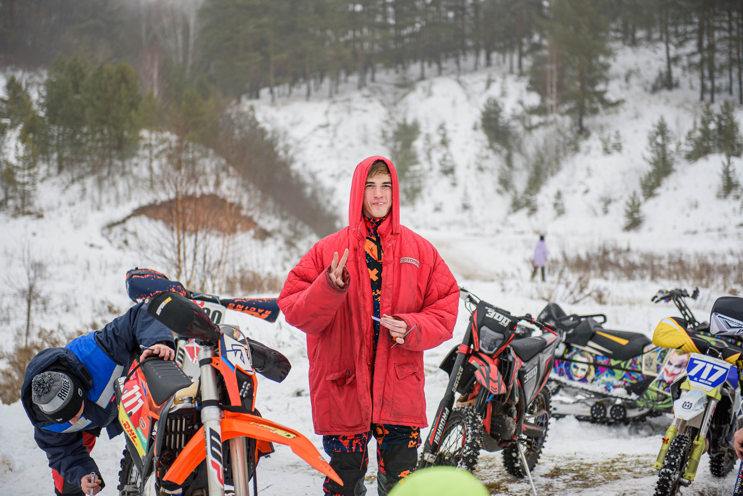 Предновогодняя тренировка в Павлово. Мотофотограф в Нижнем Новгороде Динара Зуйкова
