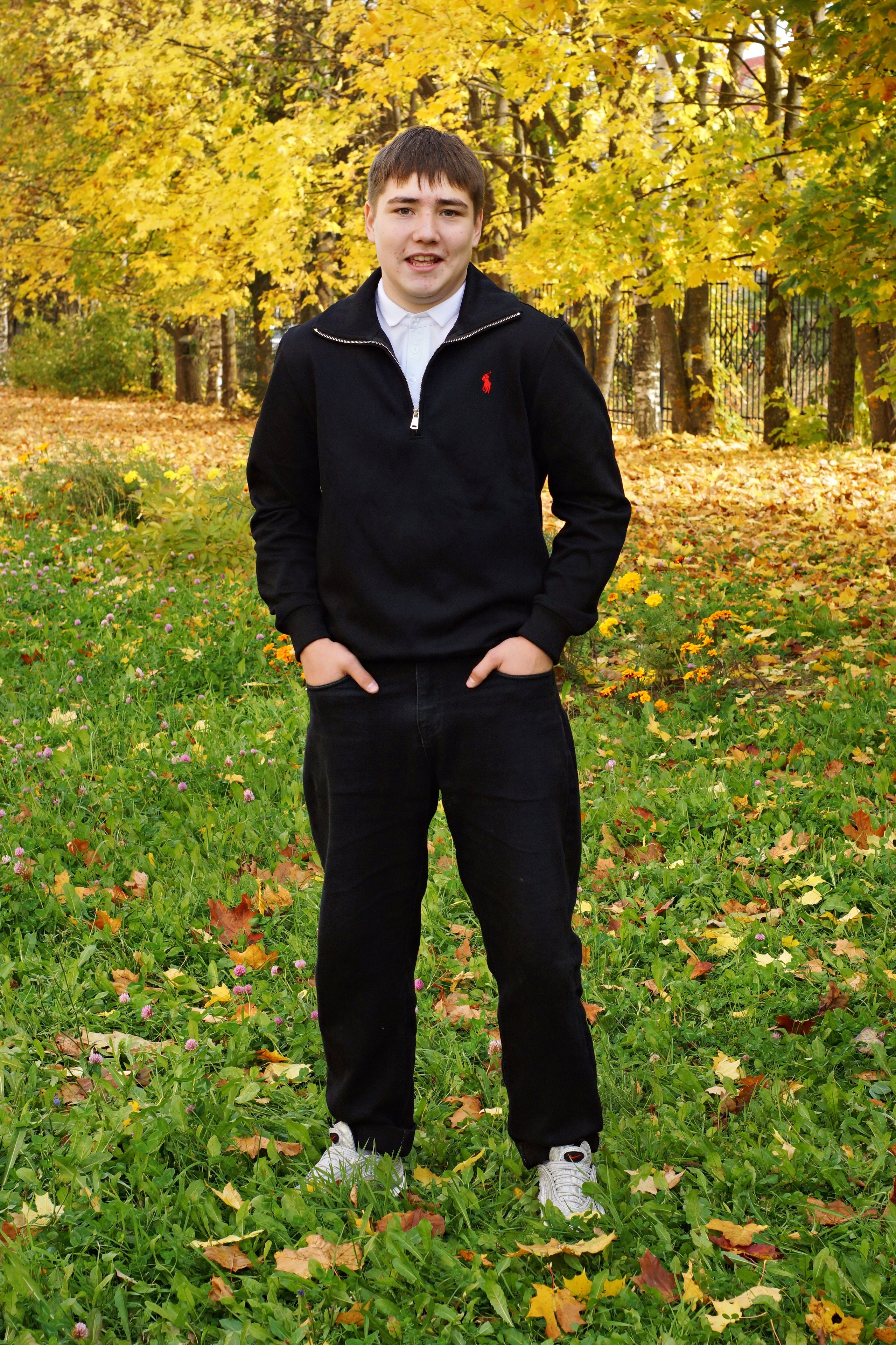 Осенняя фотосессия в школе г. Йошкар-Ола