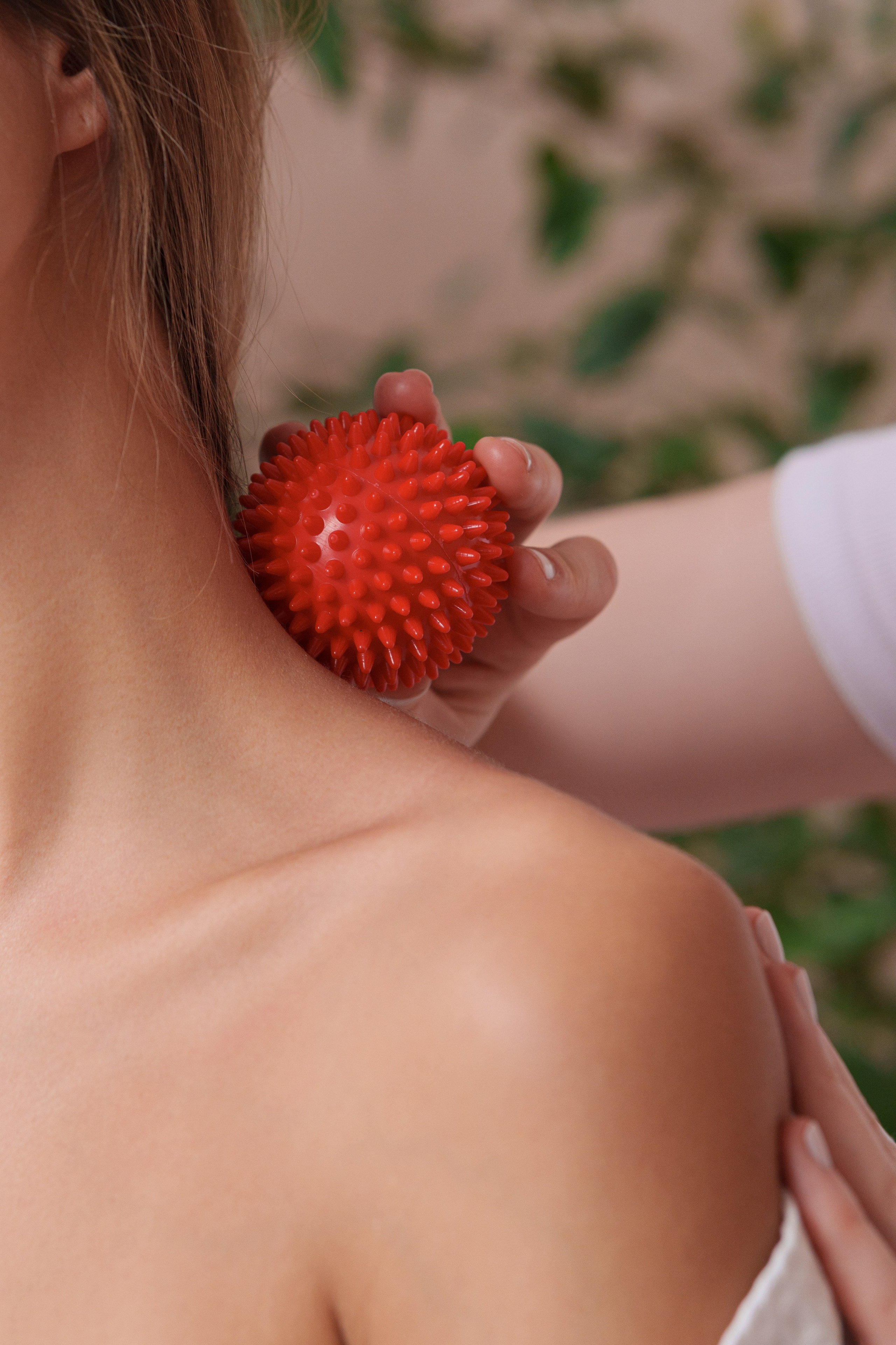 Массаж лица. Фотограф Виктория Юленкова