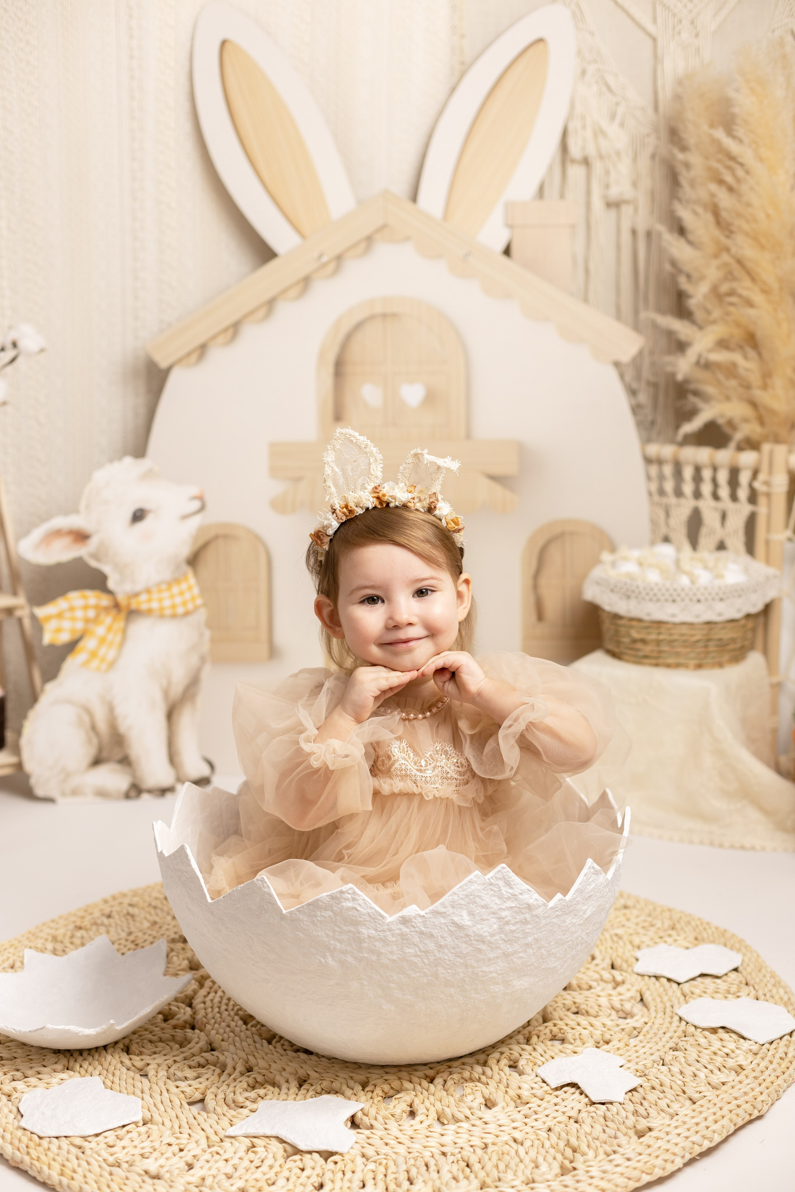 Пасхальный фотопроект. Фотограф новорожденных, детский фотограф в г. Оренбурге Екатерина Козлова