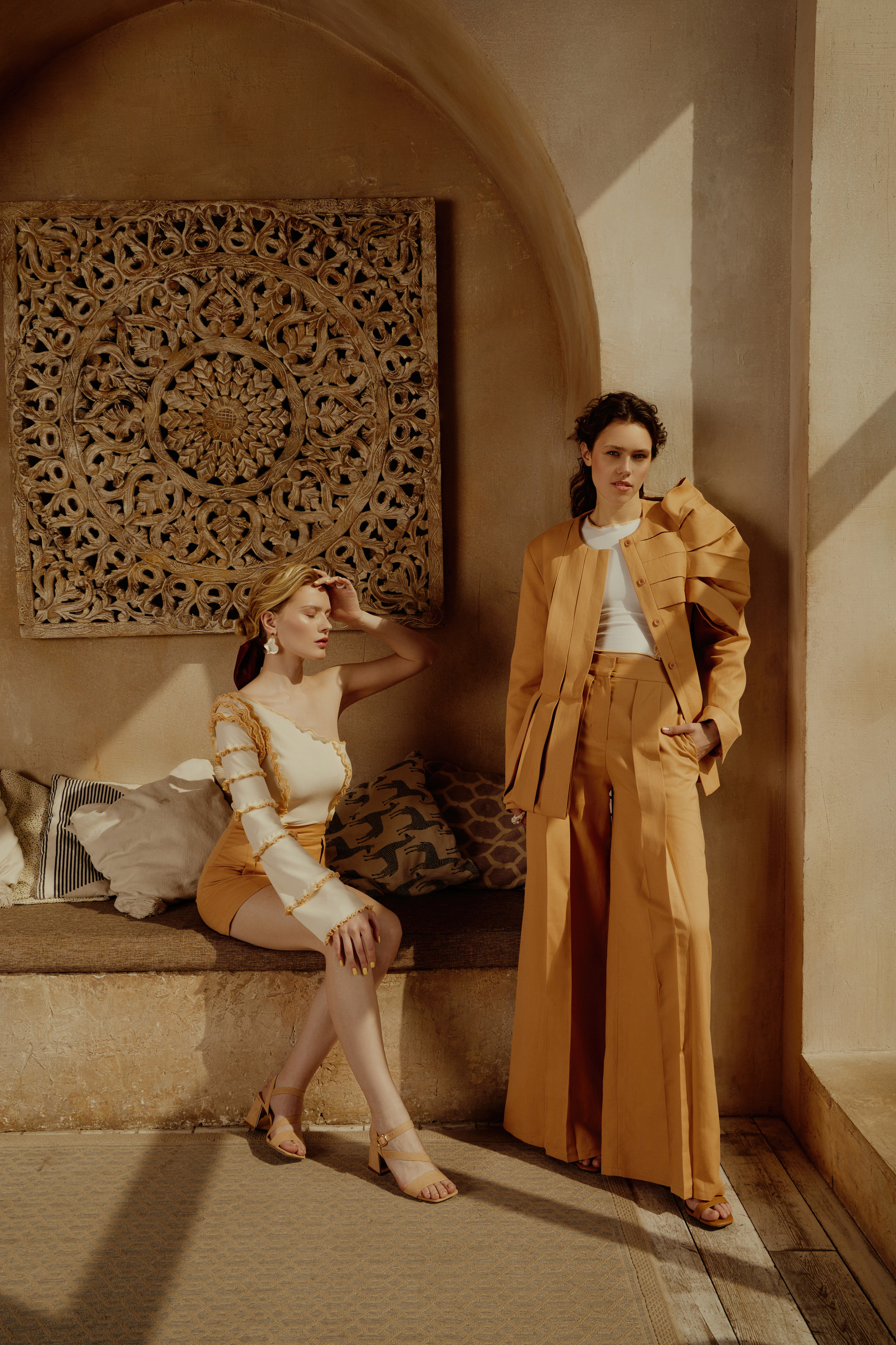 Кампейн для дизайнера Валерии Перовой. Коммерческий фотограф в Москве Марина Иванькова