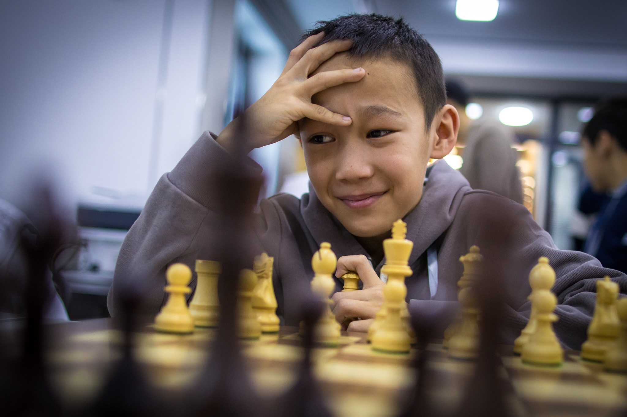 2025.02.01 KAZAKHMYS Youth Team Chess CUP 2025 — Day1_rapid. Фотограф Анна Штурман (репортажная съёмка любых событий и мероприятий) Anna Shtourman photographer