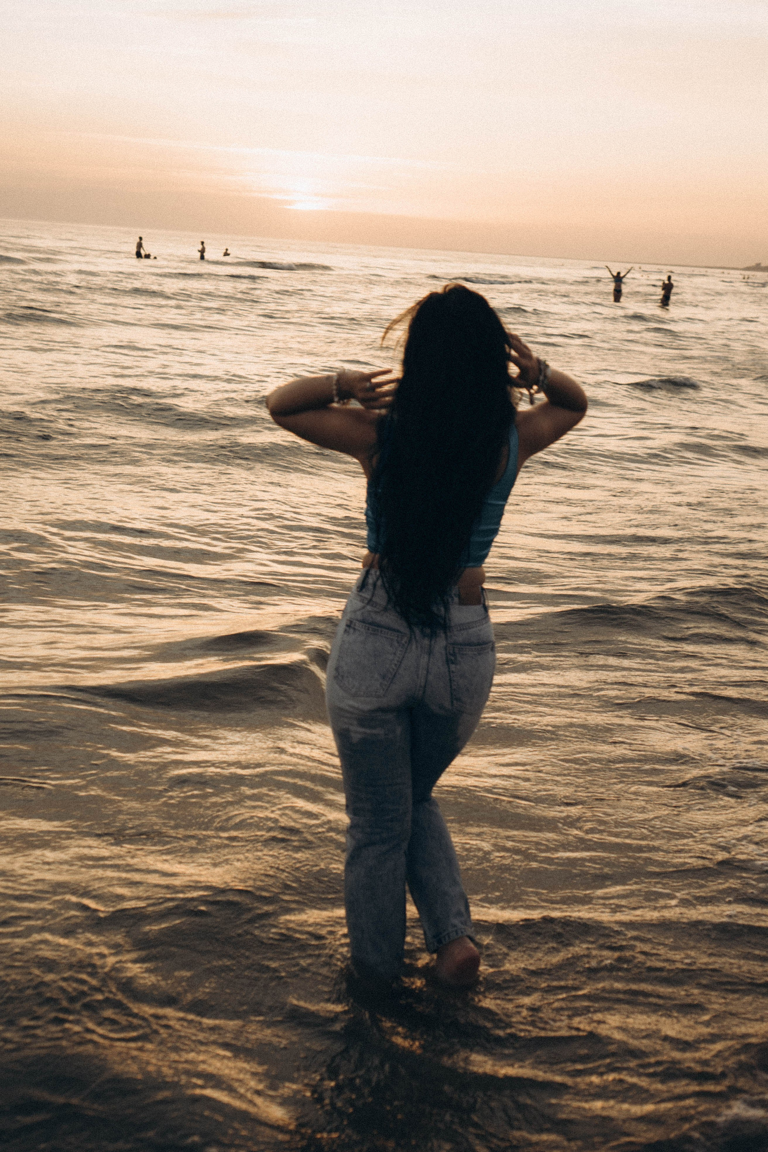 Июльский вечер на берегу черного моря. Профессиональный фотограф, Санкт-Петербург — Виктория Богомолова