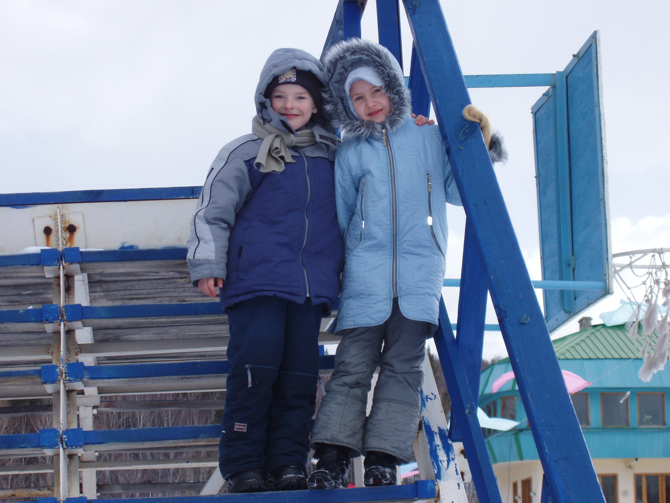 Биатлон Катя и Костя 25.03.2007. Семейный, Свадебный фотограф СПБ Питер— Романова Екатерина