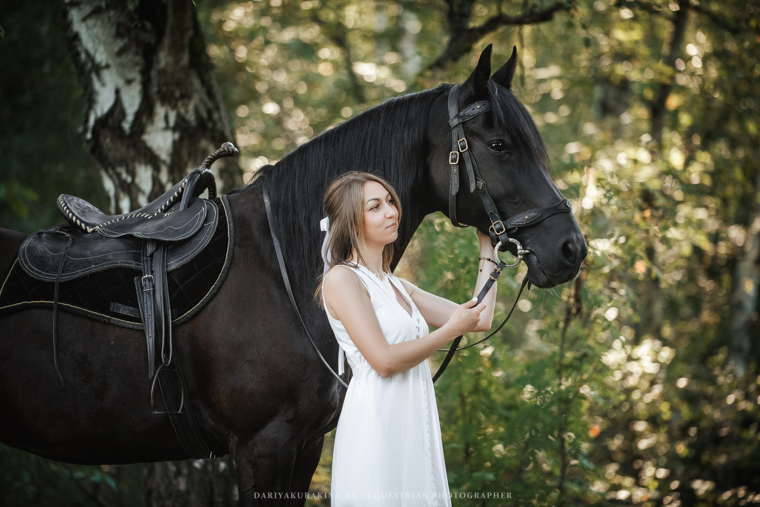 Светлана и Пена. Конный фотограф Куракина Дарья • Фотосессии с лошадьми