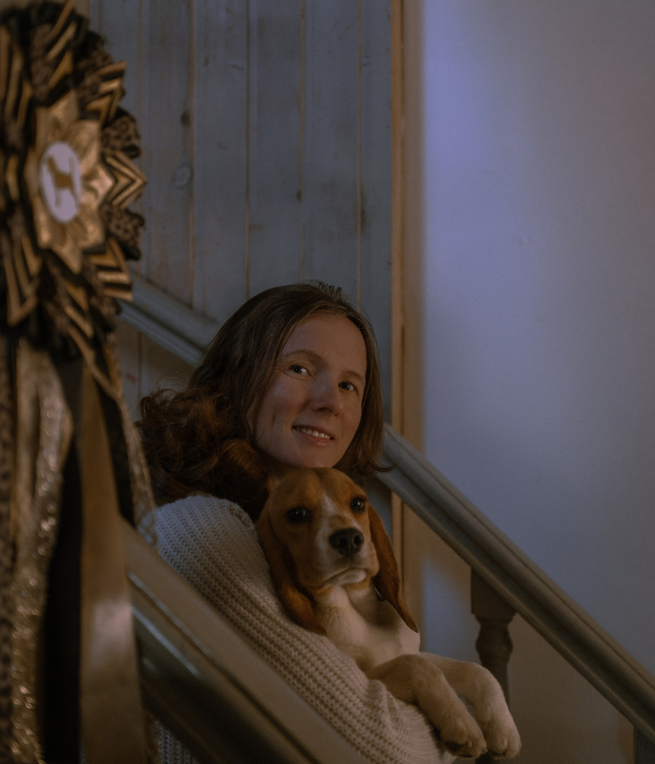 Маша, бигль Вера и её ферма. Семейный фотограф в Москве Алёна Чача