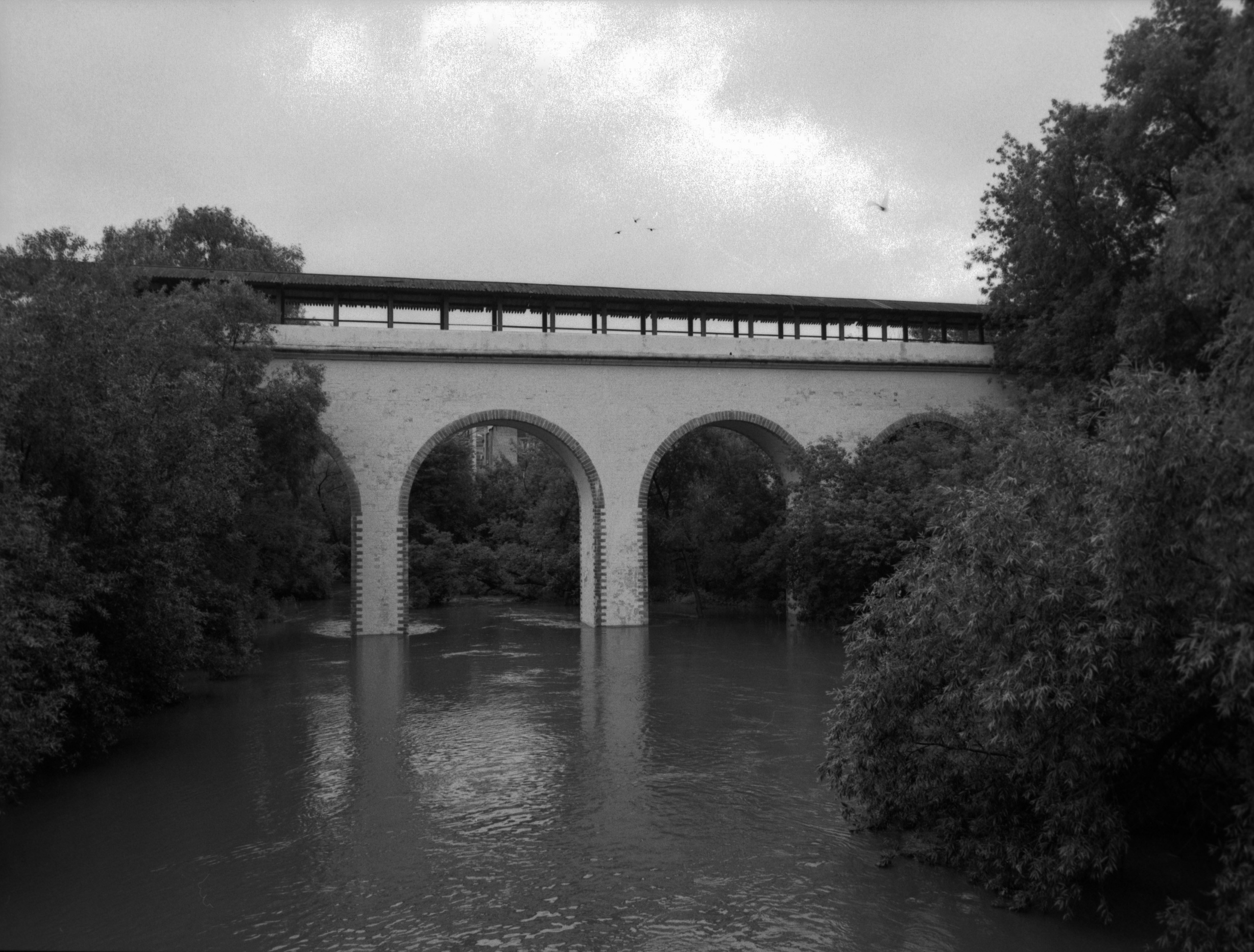 Aqueduct, 2024, 19x14 cm, Ilford Multigrade RC Deluxe, 1/4 + 2AP