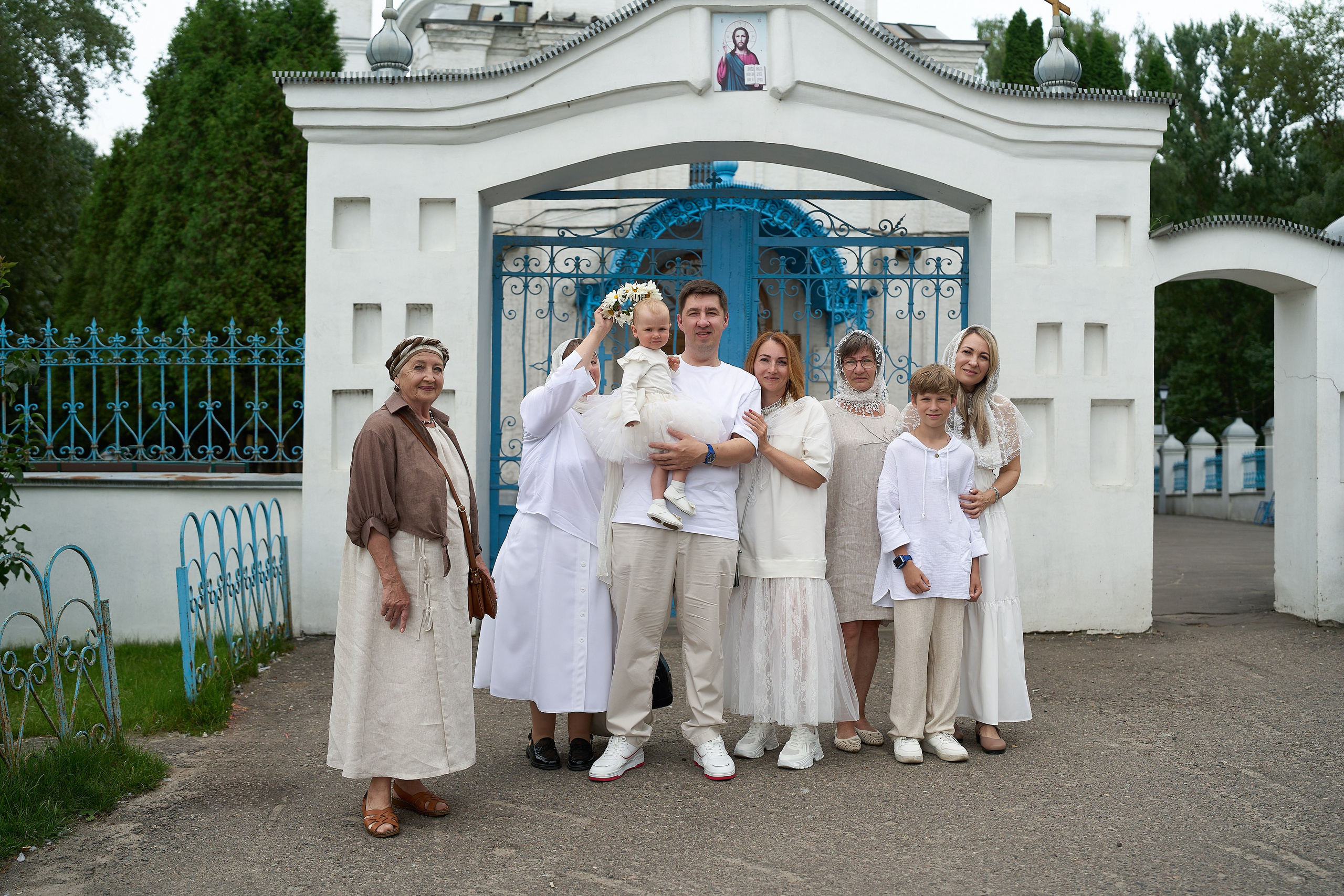 Крещение в церкви Преображения Господня