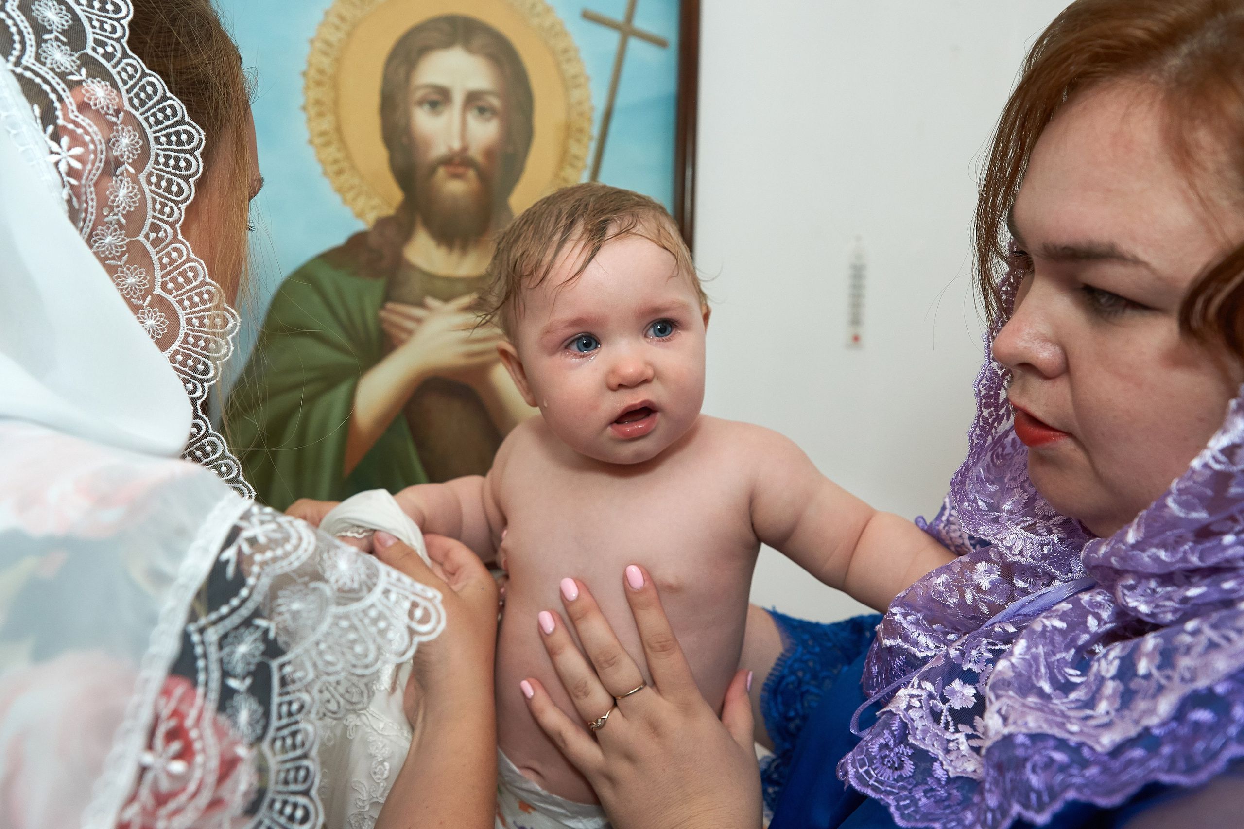 Храм Саввы Сторожевского, крещение. Балашиха