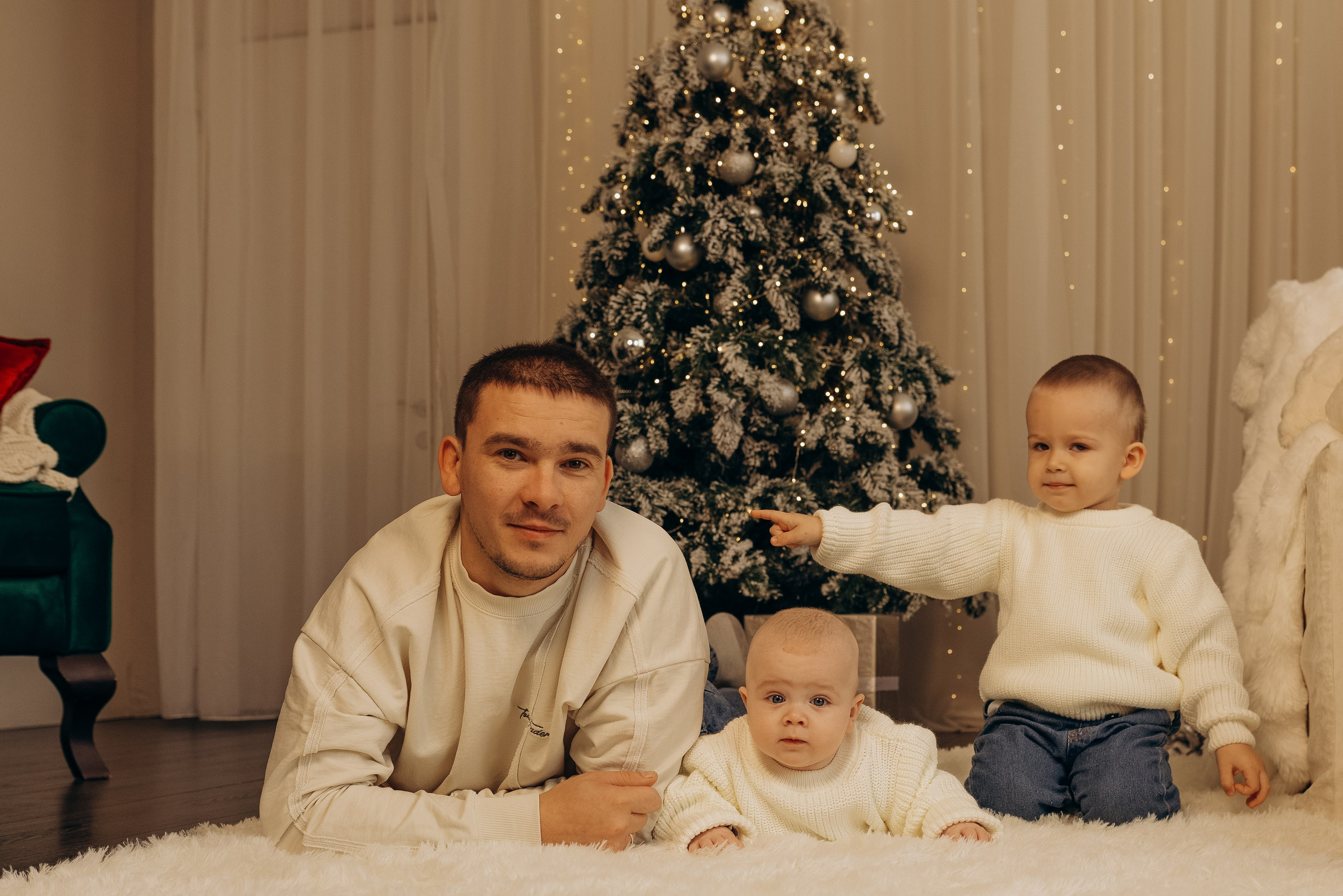 Семейный Новый год. Фотограф в Москве и Домодедово Кристина Лоскутова