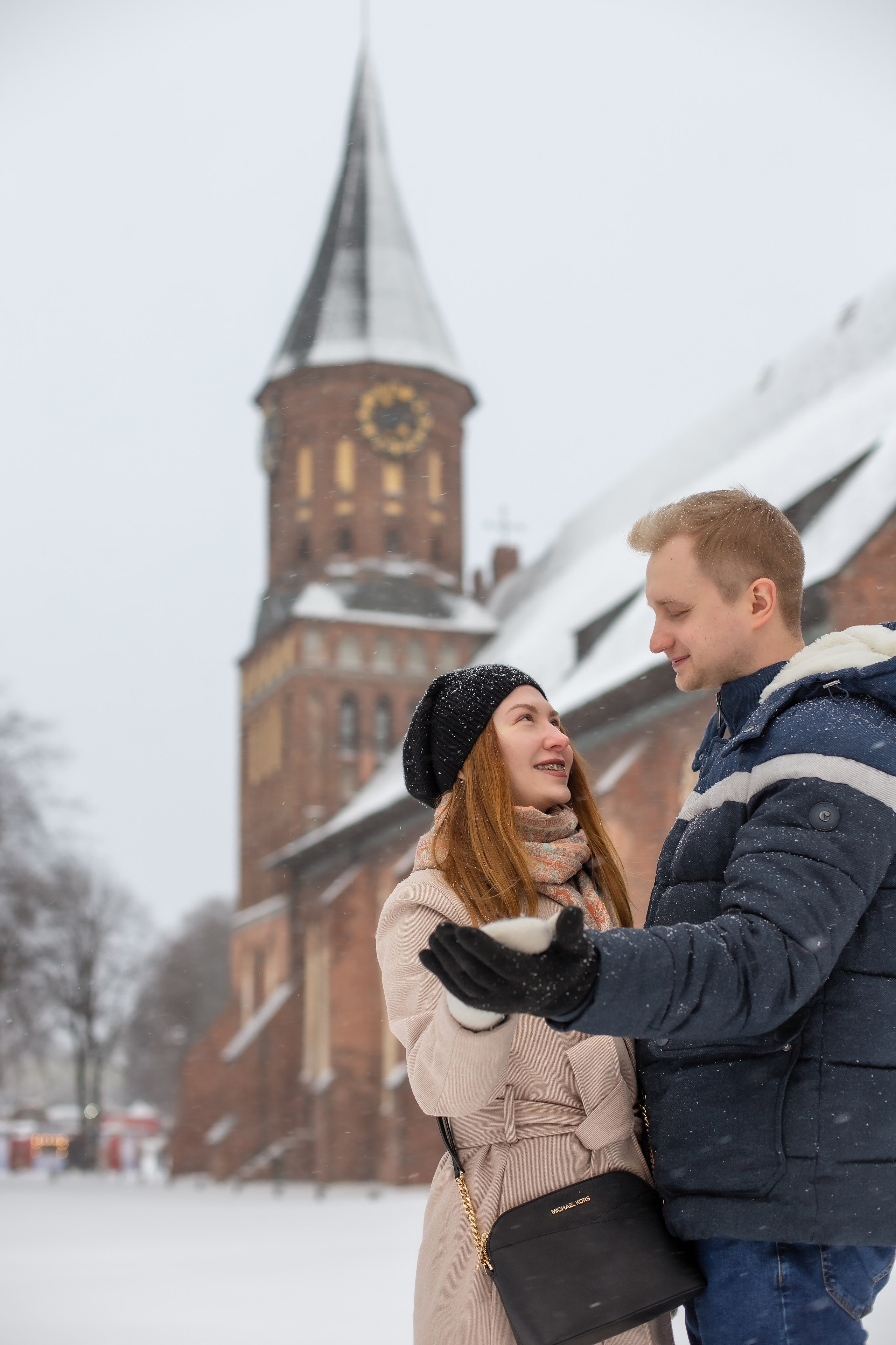 Влад и Саша. Зима. Фотограф в Калининграде Решетникова Алина