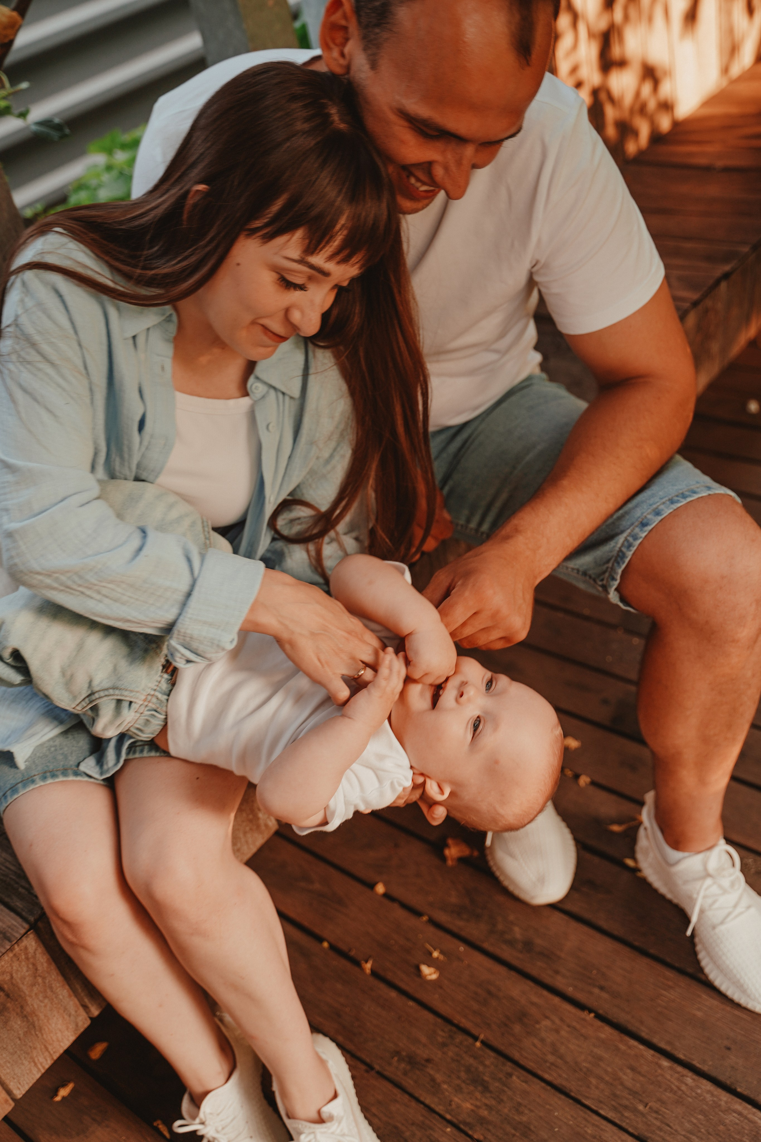 Семейная фотосессия в парке Галицкого. Семейный и женский фотограф в Краснодаре Анастасия Приймак