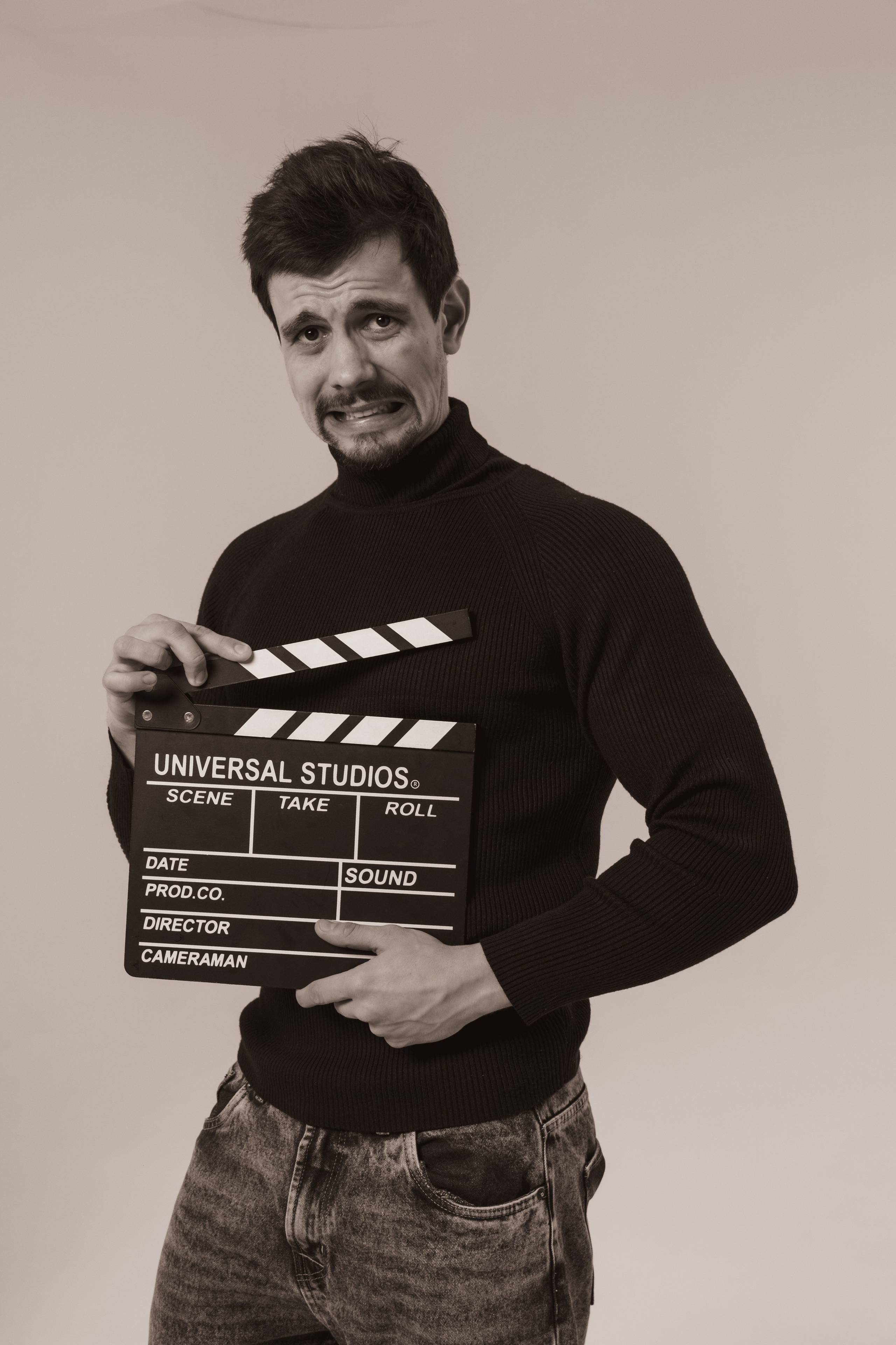 Актер Сергей Еликаров. Студия Laboratory. Фотограф Евгений Серебряков в Екатеринбурге