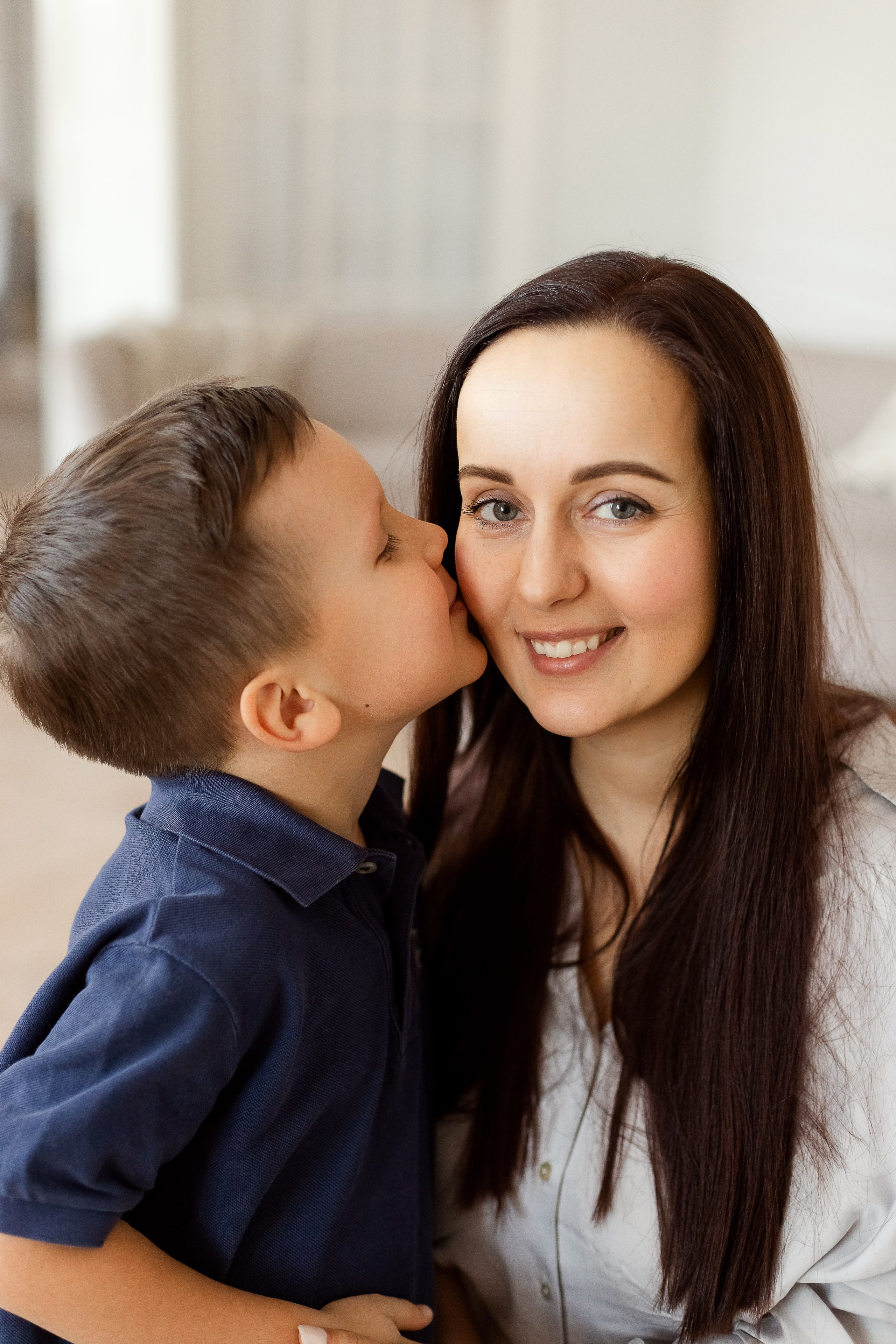 Съемка большой семьи в студии «Villa Nina». Семейный фотограф в Екатеринбурге Маргарита Курносова