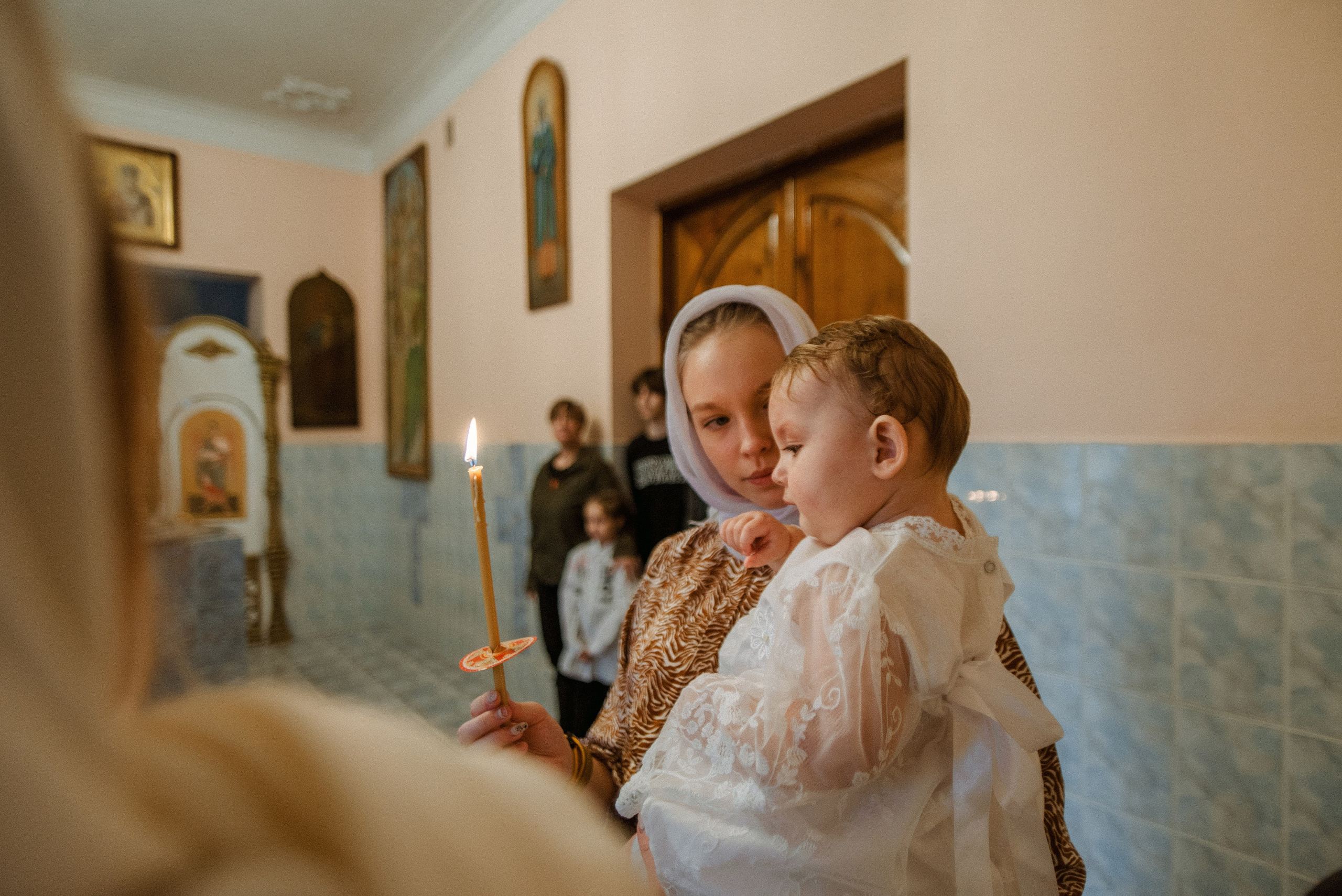 Крещение Евы. Семейный документальный фотограф в Волгограде Мариэта Додина