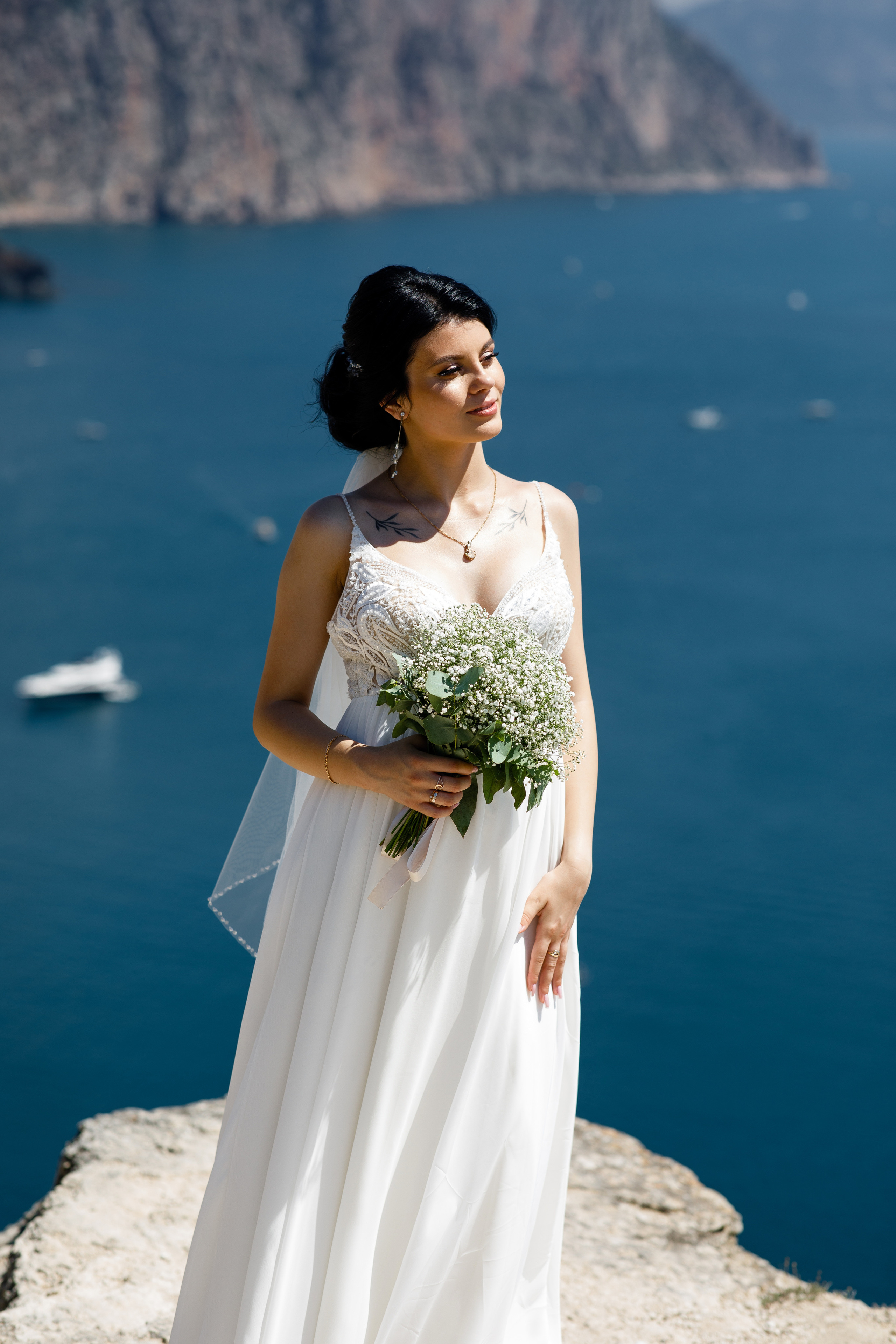 Шампанерия и морской бриз. Анонс свадьбы Валерии и Романа. Свадебный фотограф в Крыму и Севастополе Ольга Баскакова