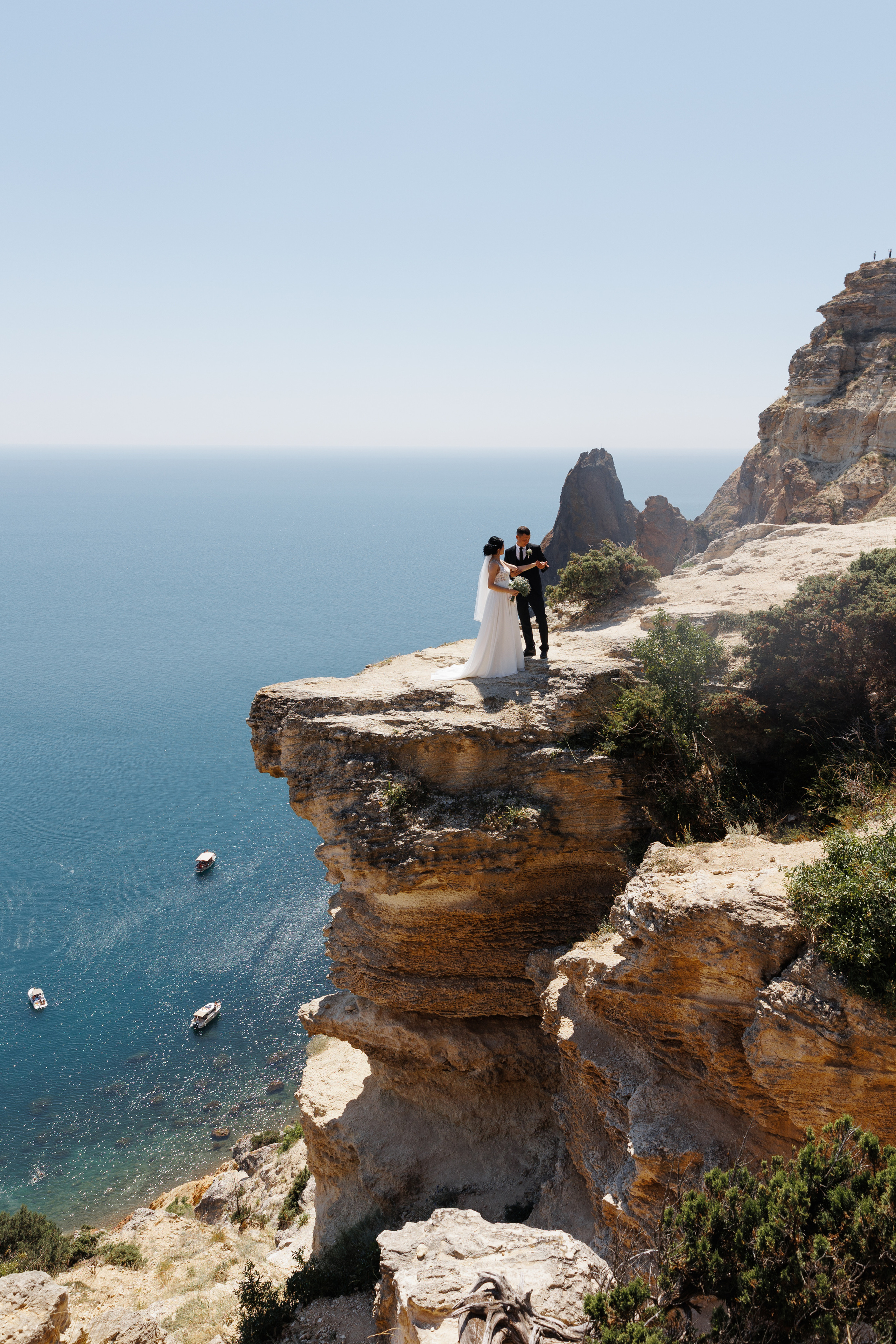 Шампанерия и морской бриз. Анонс свадьбы Валерии и Романа. Свадебный фотограф в Крыму и Севастополе Ольга Баскакова