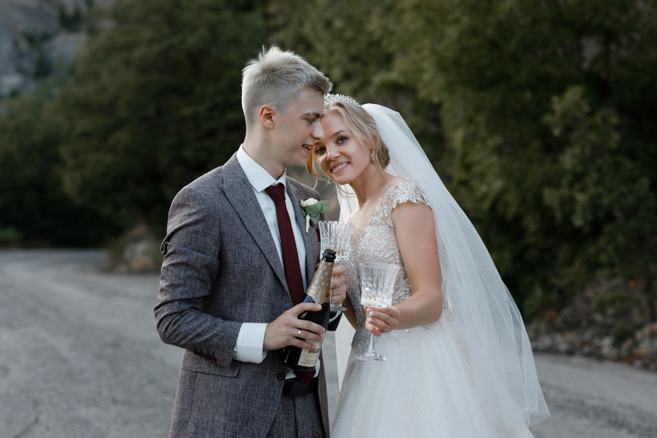 Форосский парк. Анонс свадьбы Светы и Романа. Свадебный фотограф в Крыму и Севастополе Ольга Баскакова