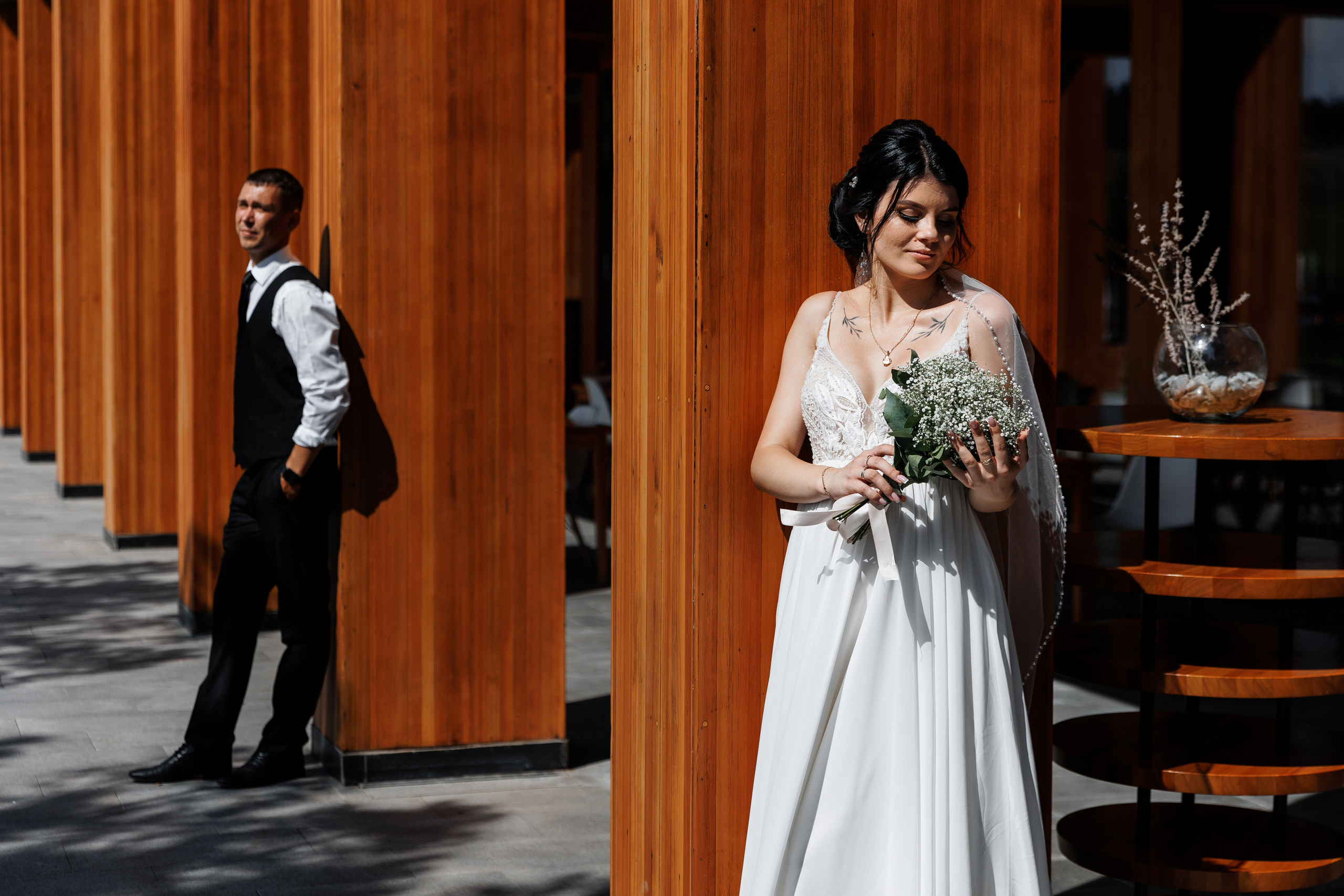 Шампанерия и морской бриз. Анонс свадьбы Валерии и Романа. Свадебный фотограф в Крыму и Севастополе Ольга Баскакова