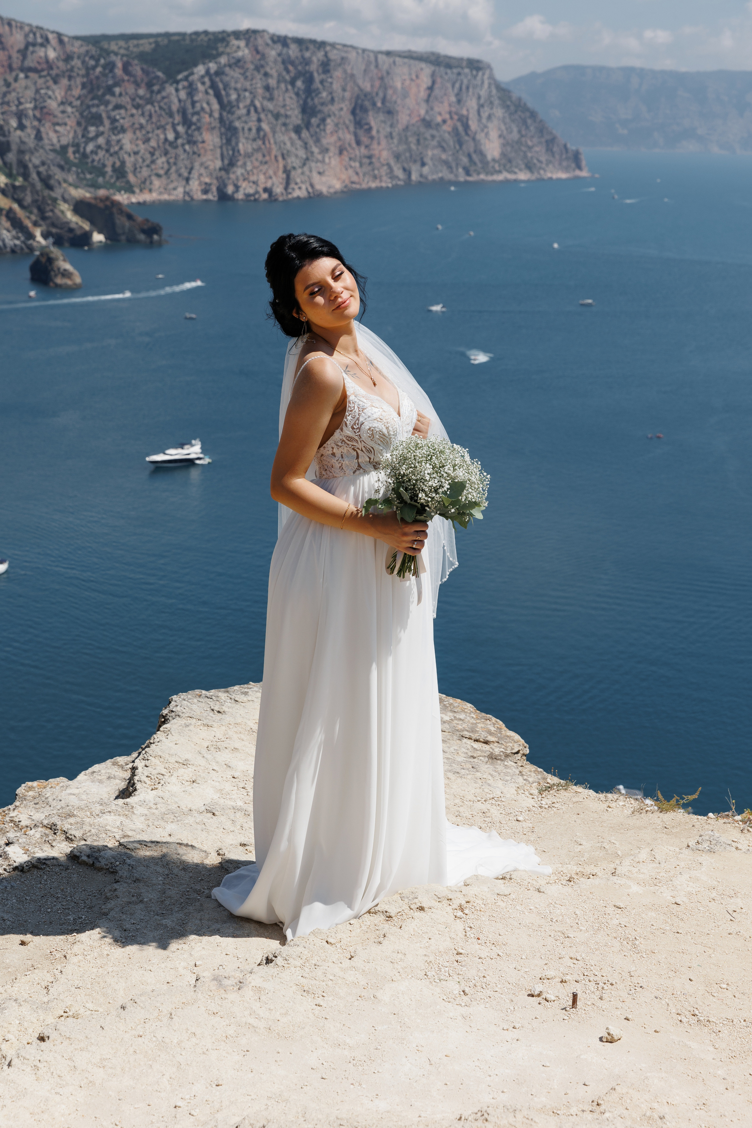 Шампанерия и морской бриз. Анонс свадьбы Валерии и Романа. Свадебный фотограф в Крыму и Севастополе Ольга Баскакова